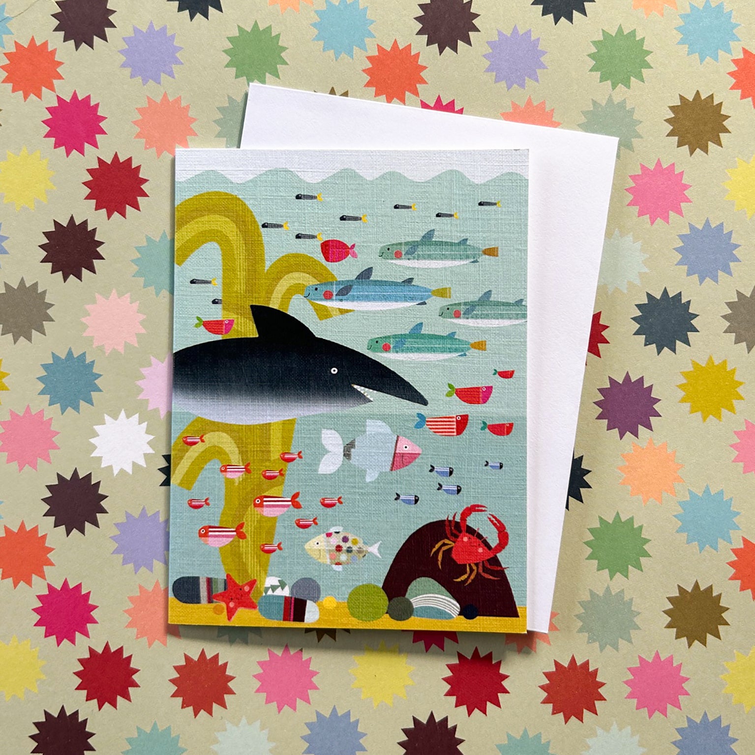 WTW112 mini underwater greetings card