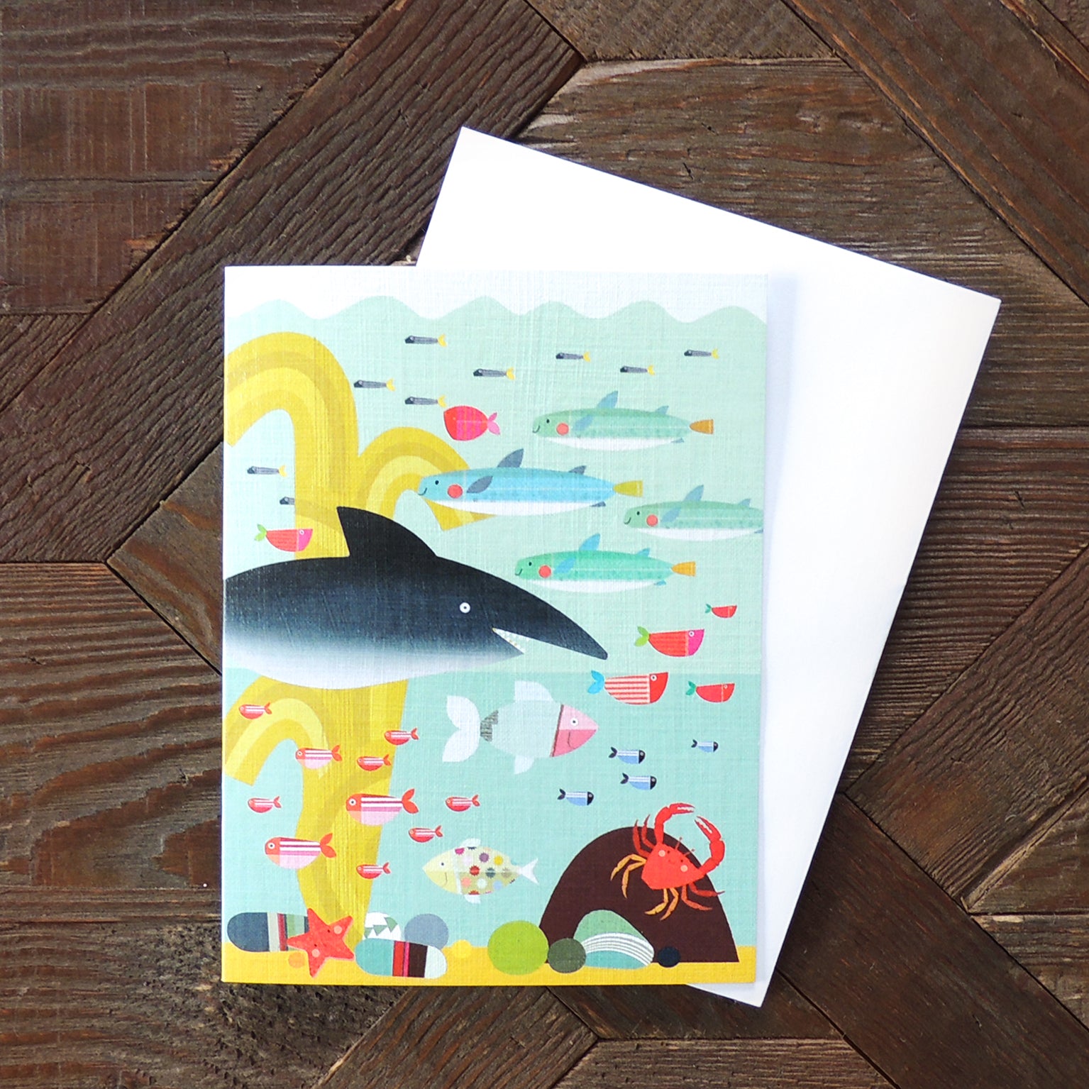 WTW112 mini underwater greetings card