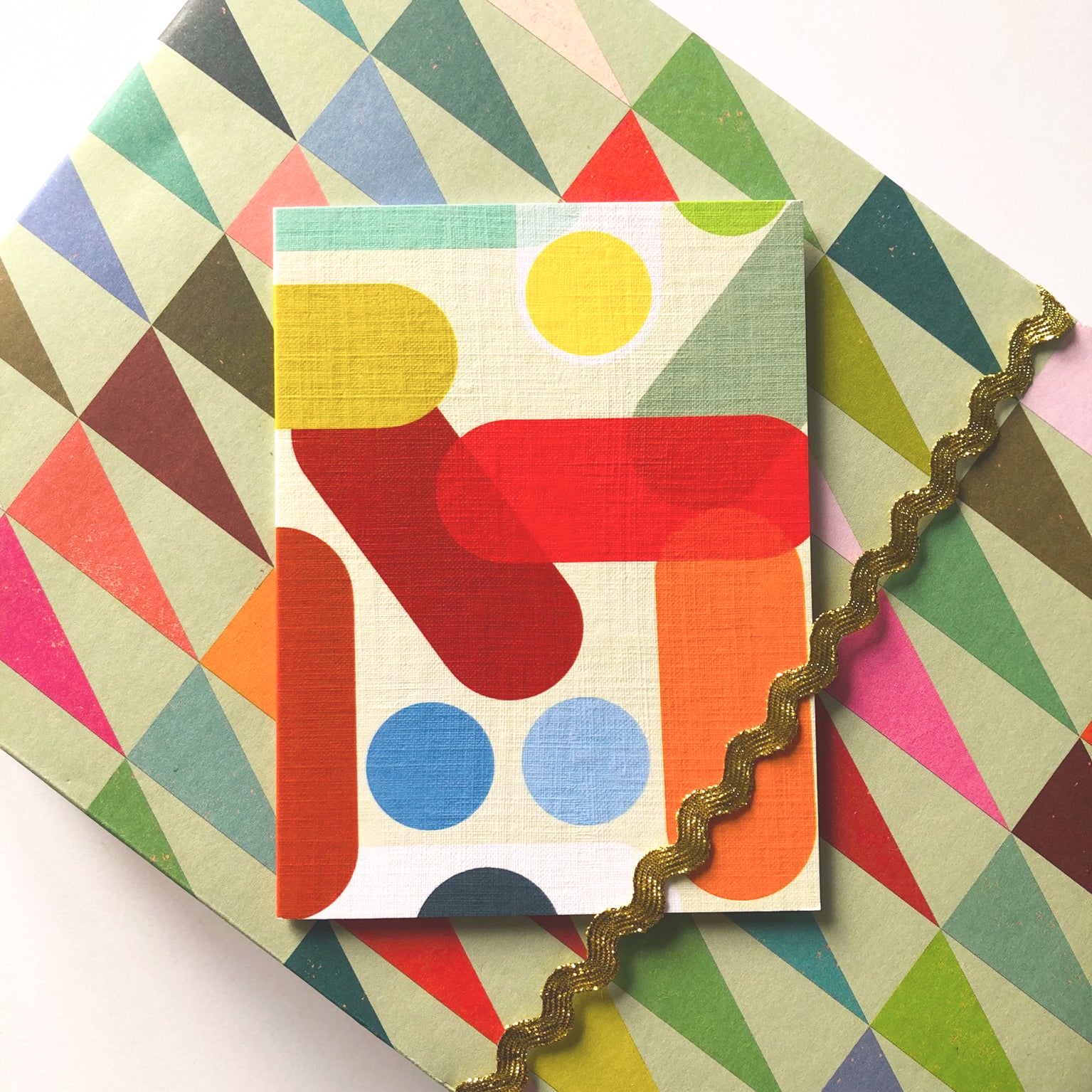 WTW116 mini lozenge greetings card