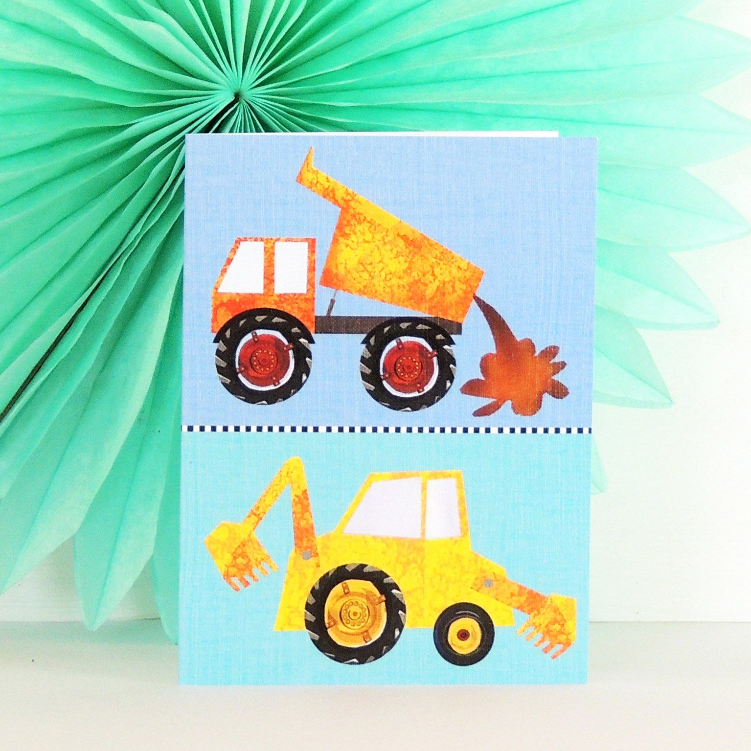 WTW23 mini transport greetings card