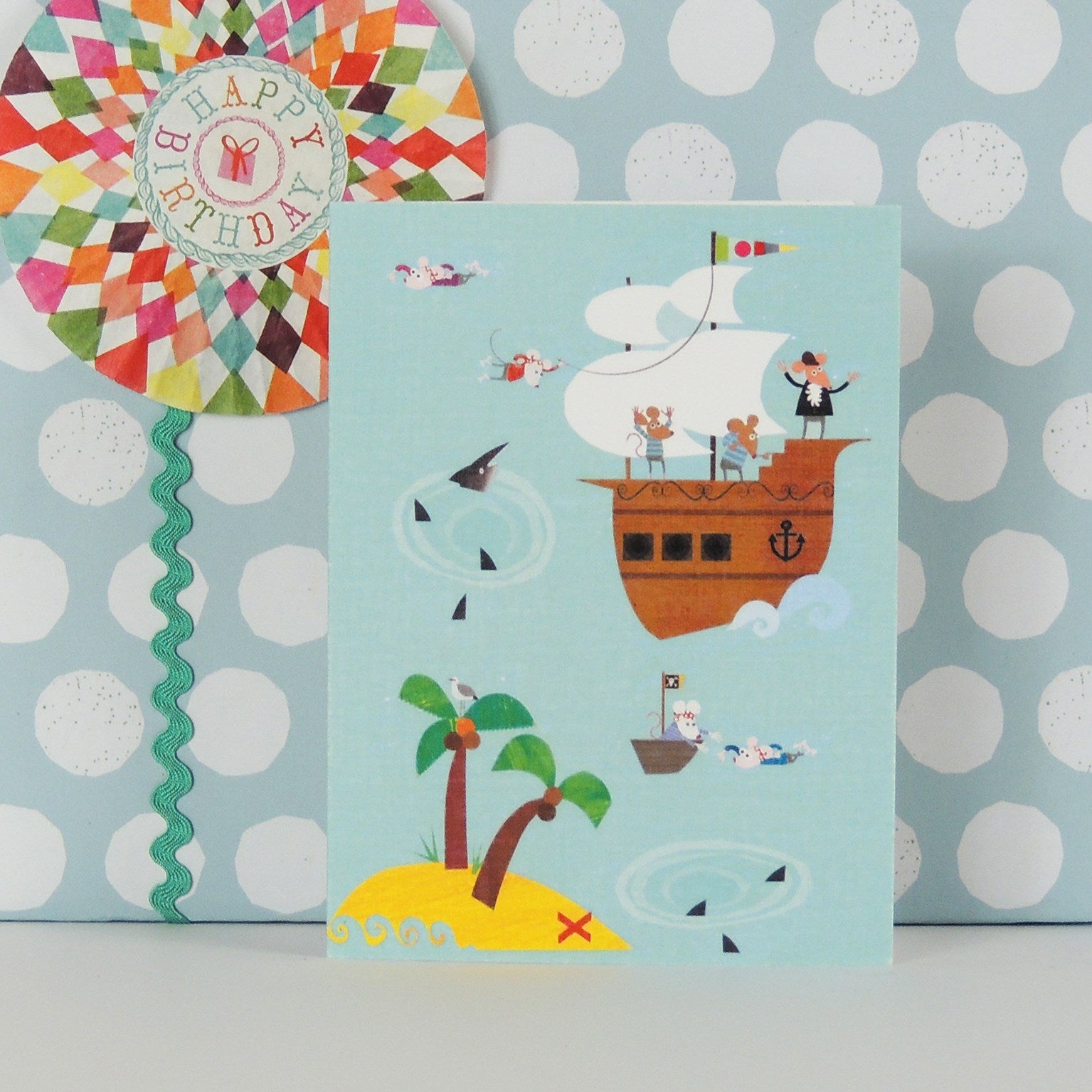 WTW50 mini pirate mice card