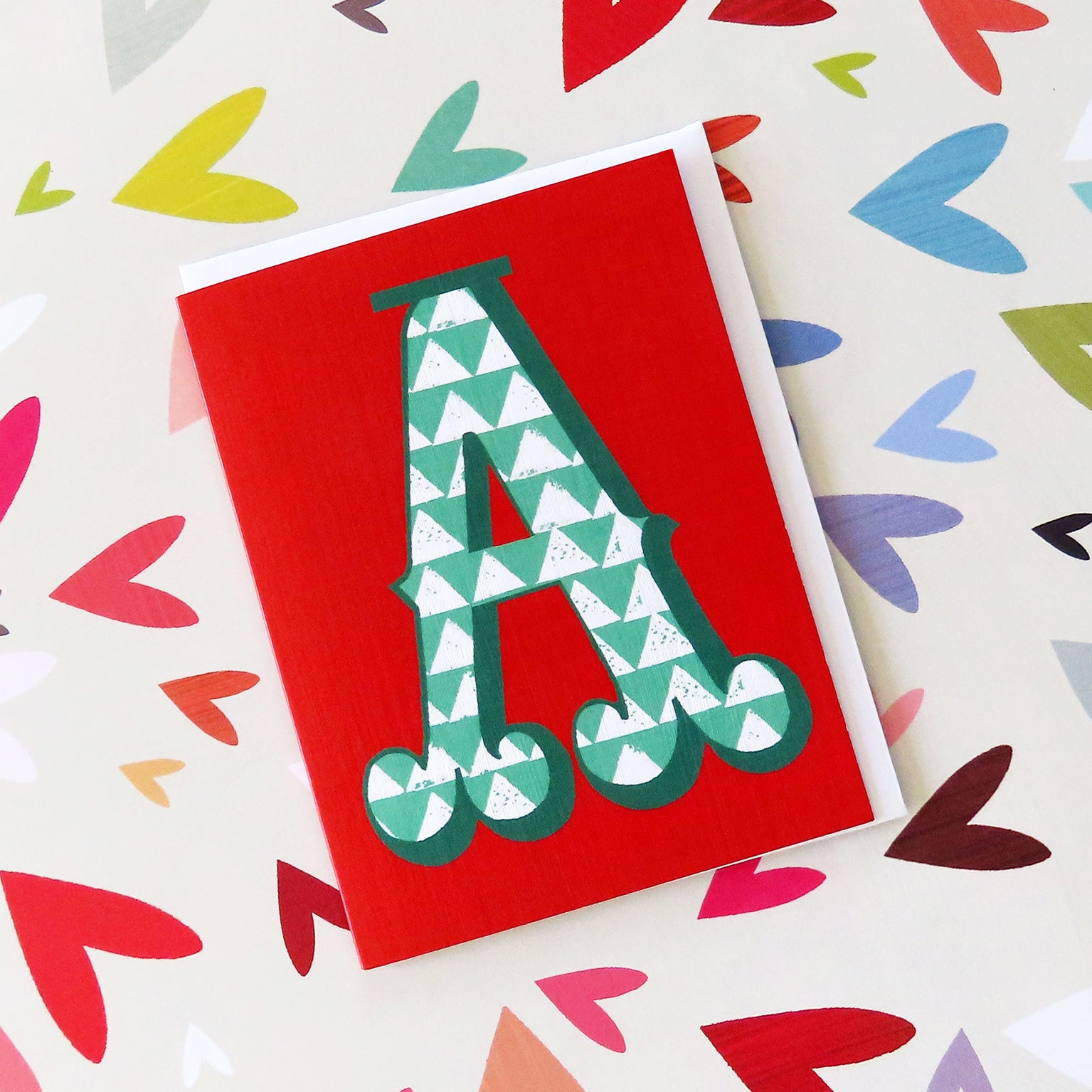 XA01 mini A alphabet card