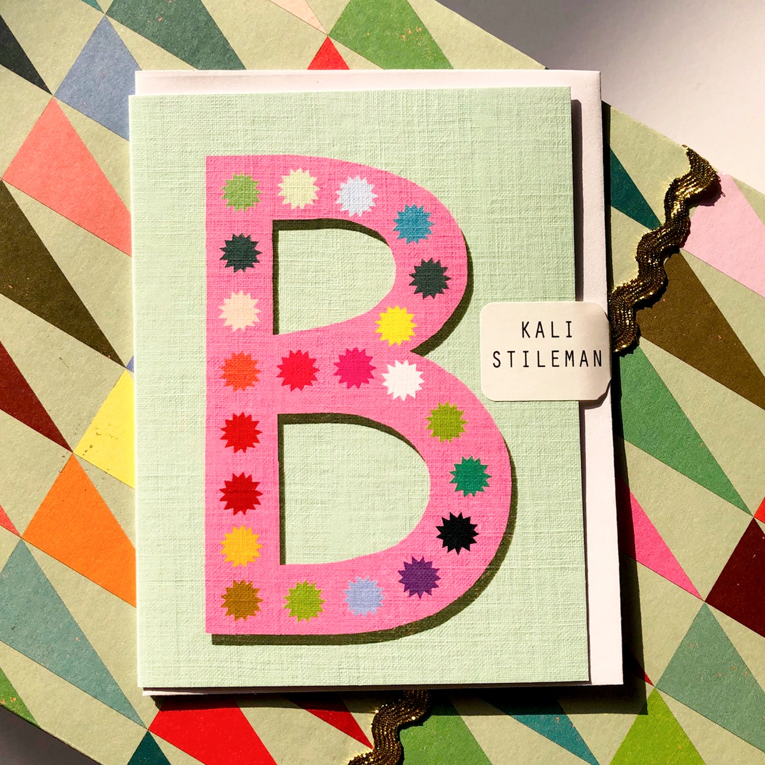 XA02 mini B alphabet card