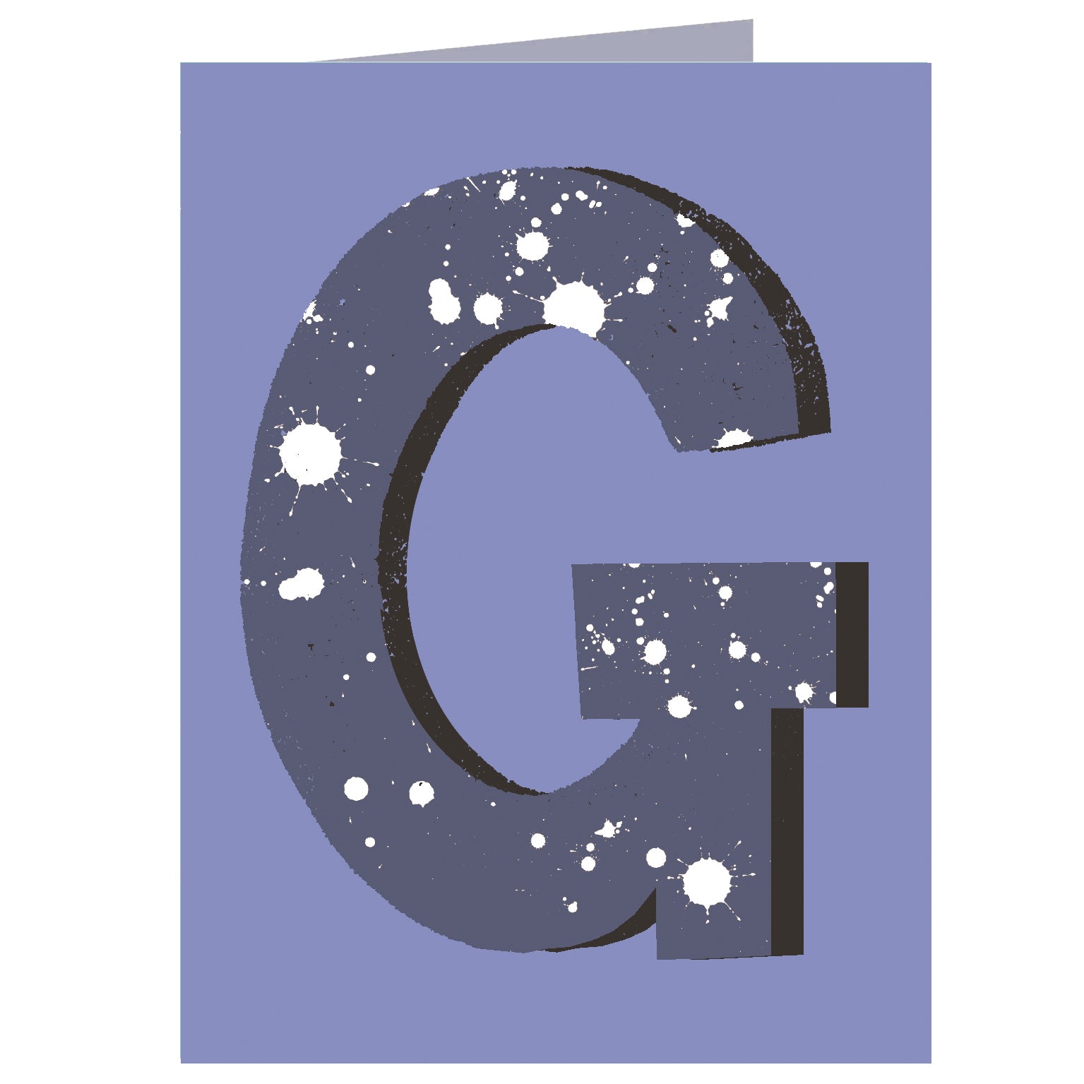 XA07 mini G alphabet card