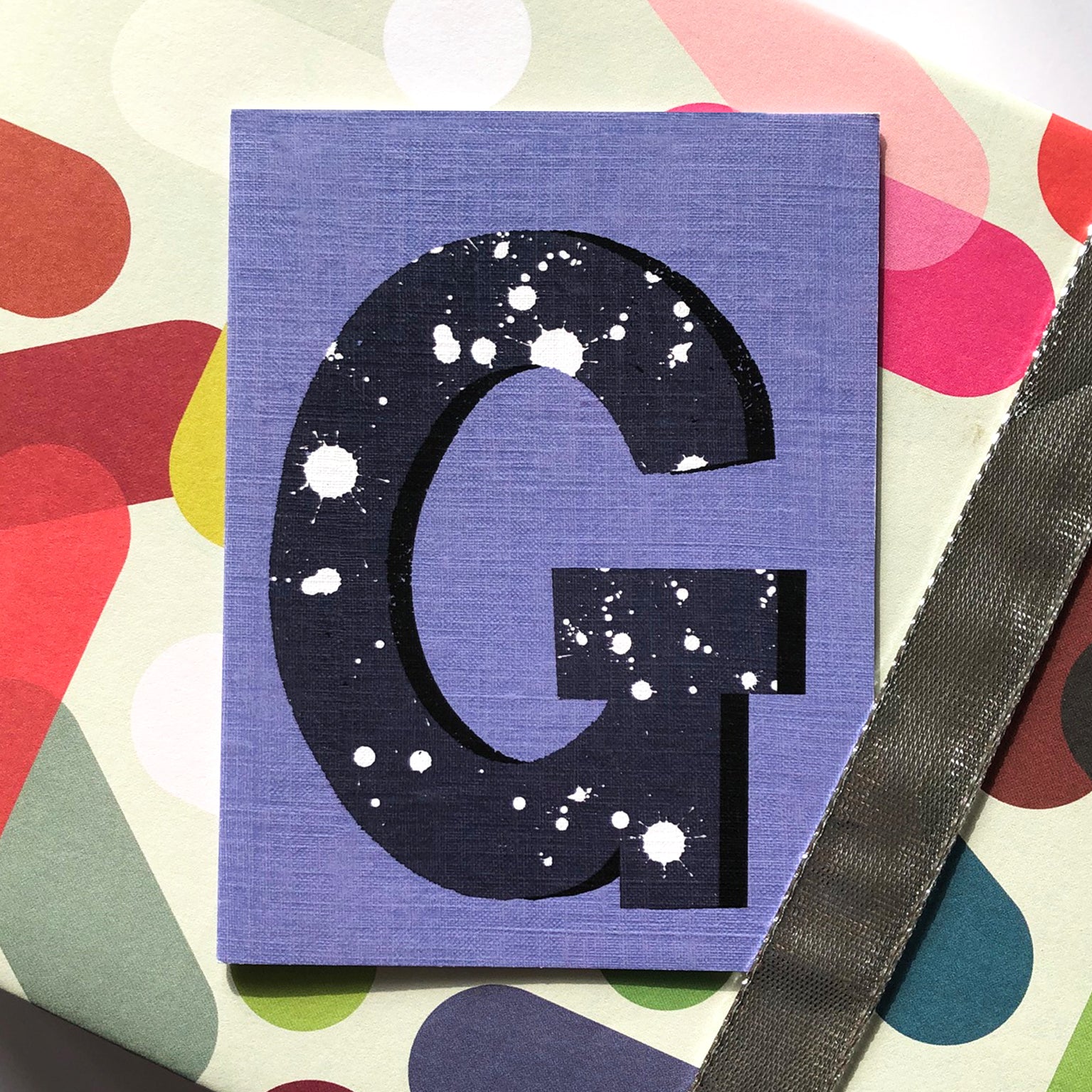 XA07 mini G alphabet card