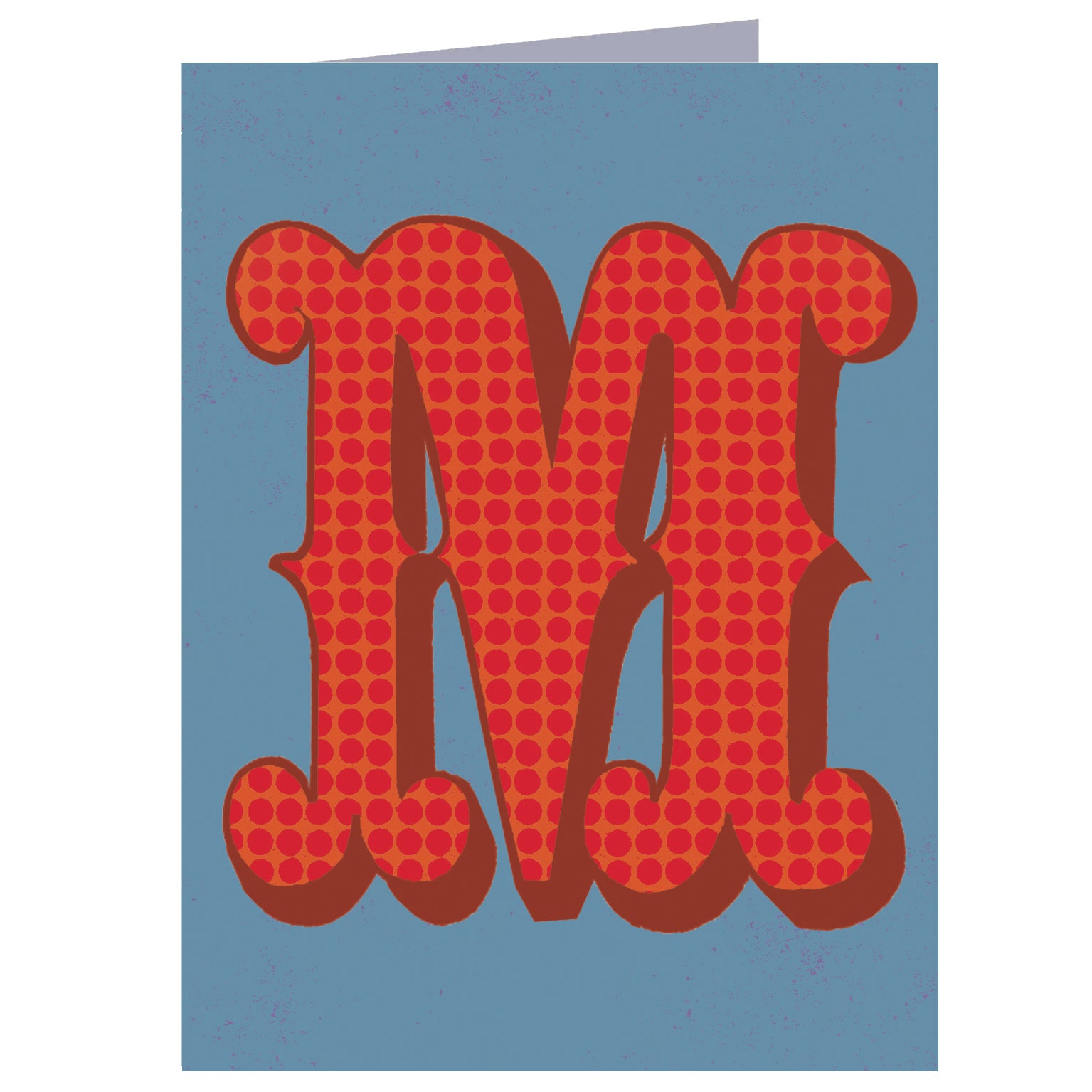 XA13 mini M alphabet card
