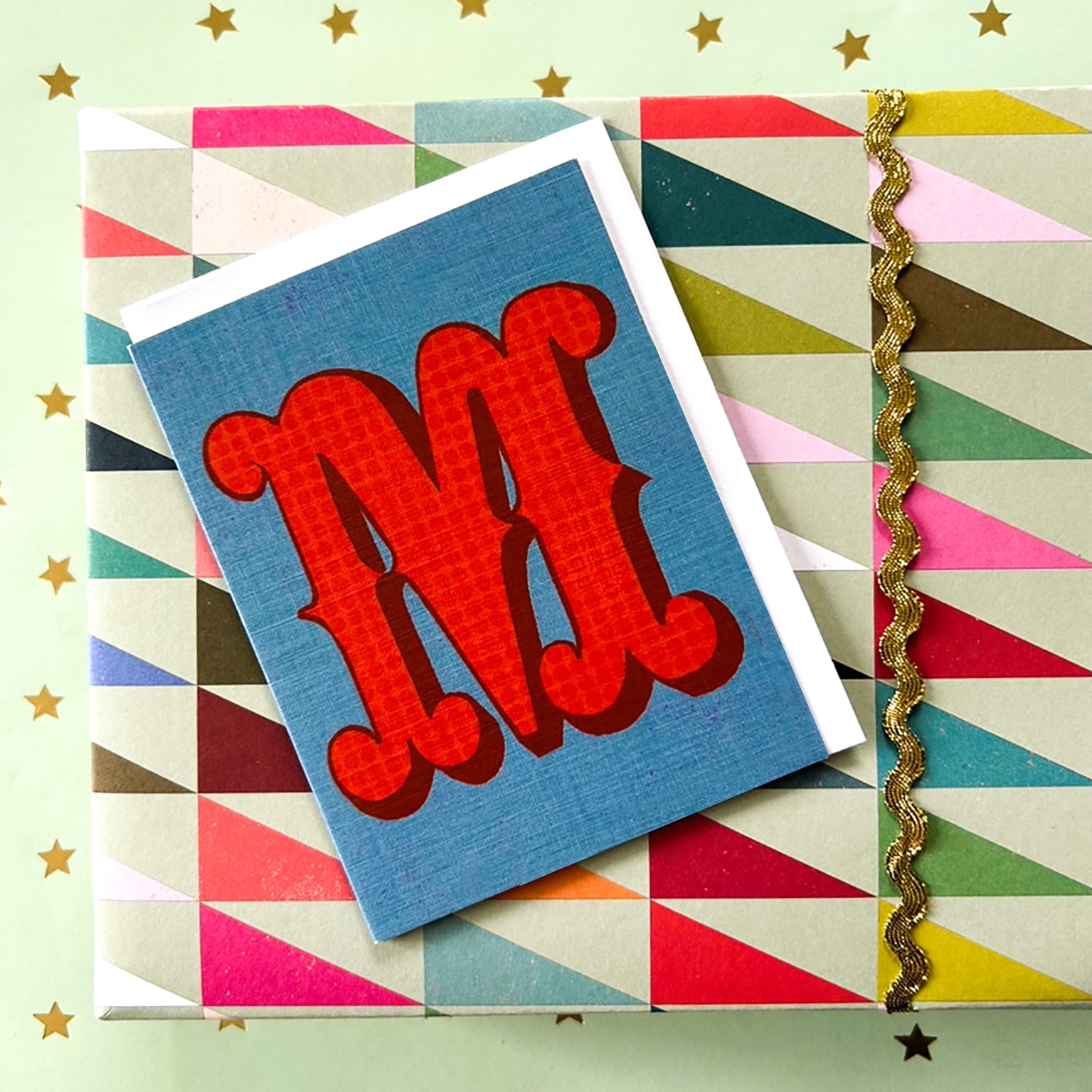XA13 mini M alphabet card