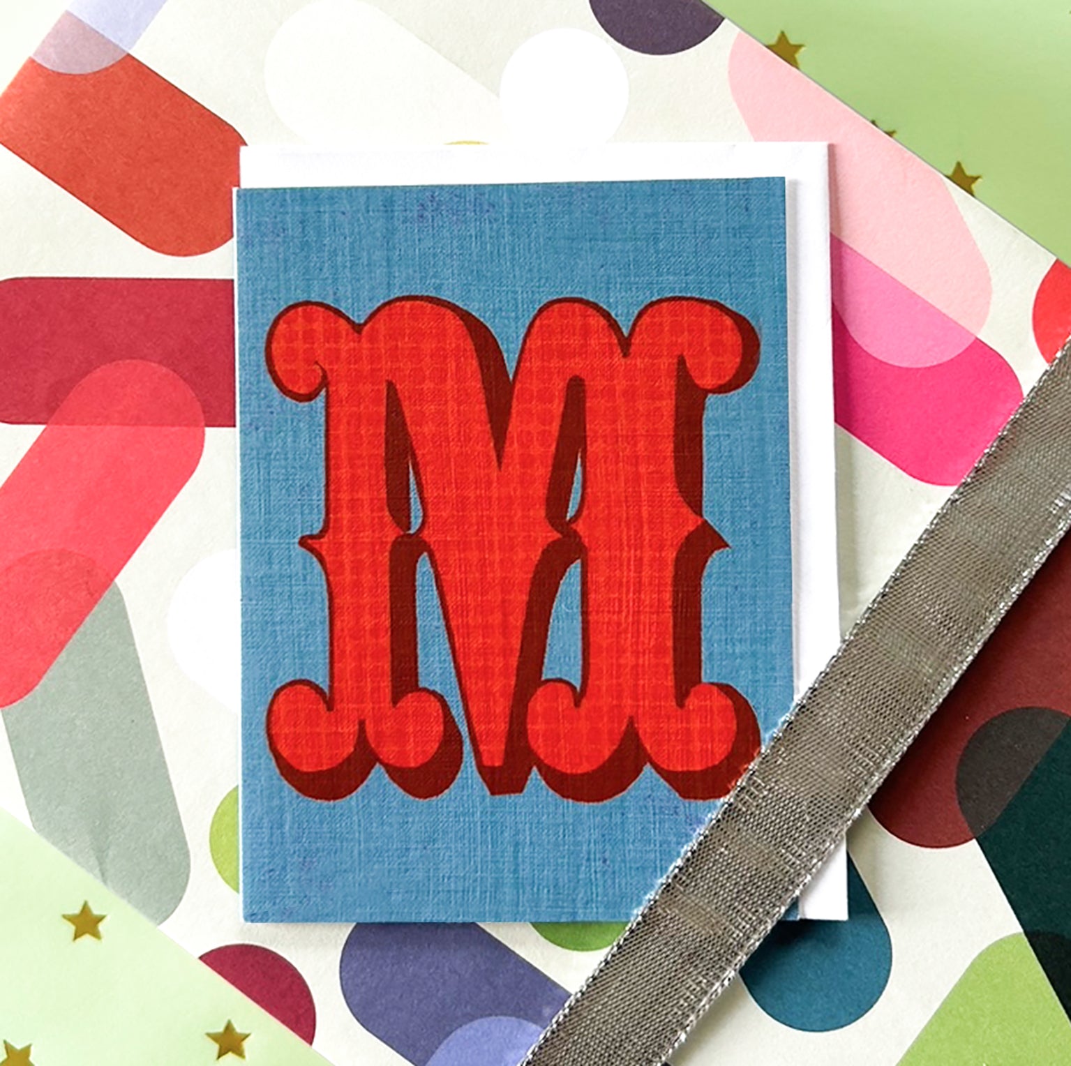 XA13 mini M alphabet card