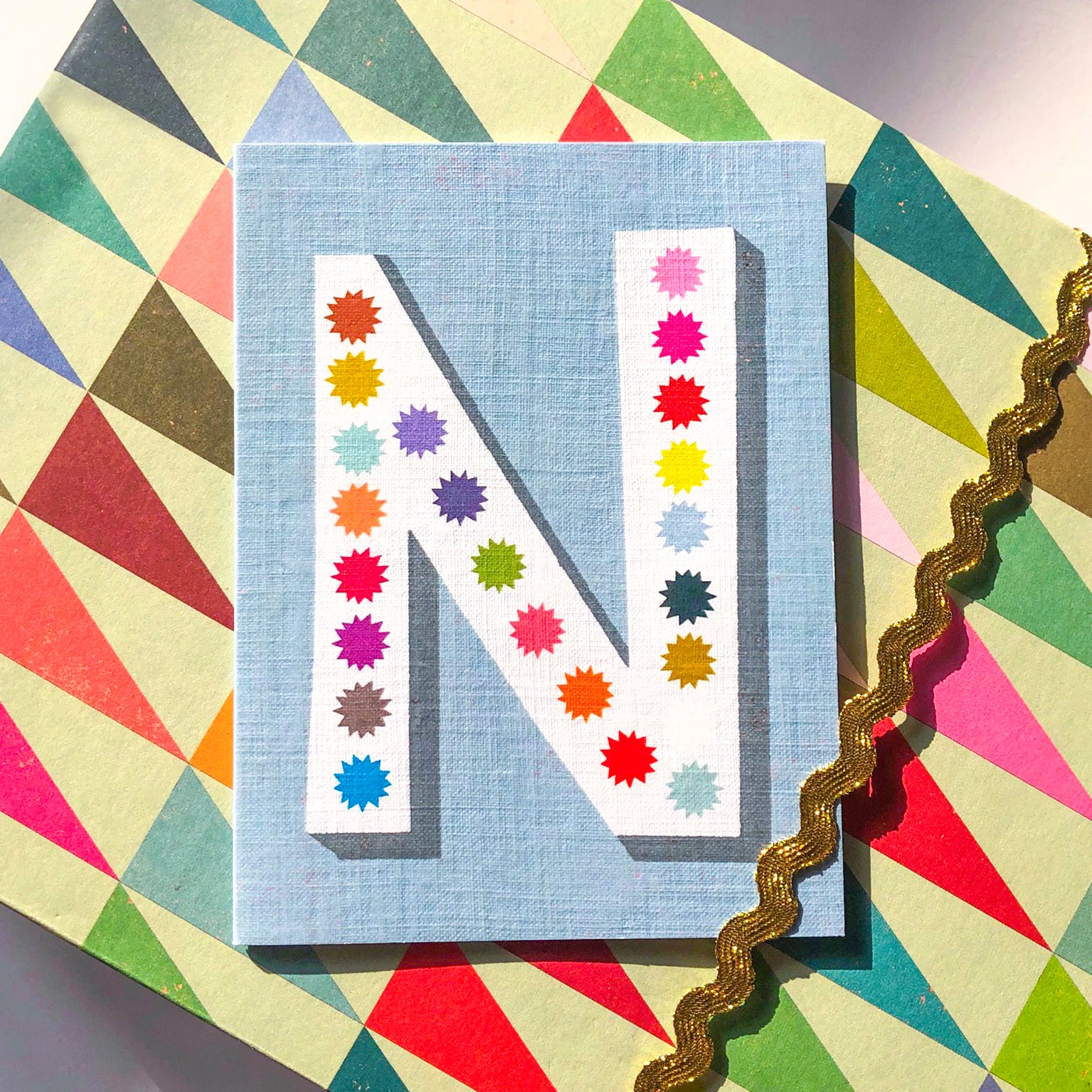 XA14 mini N alphabet card