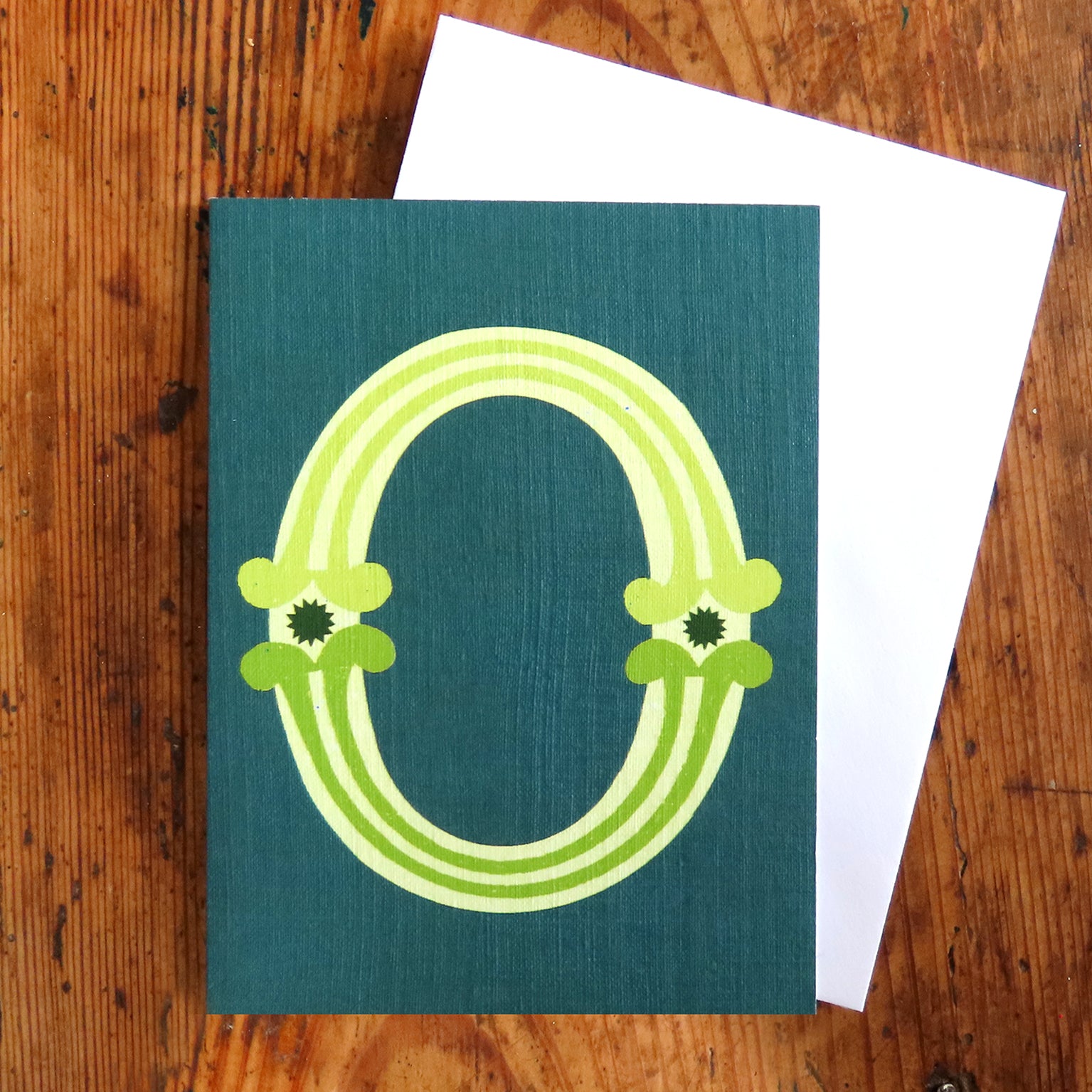 XA15 mini O alphabet card