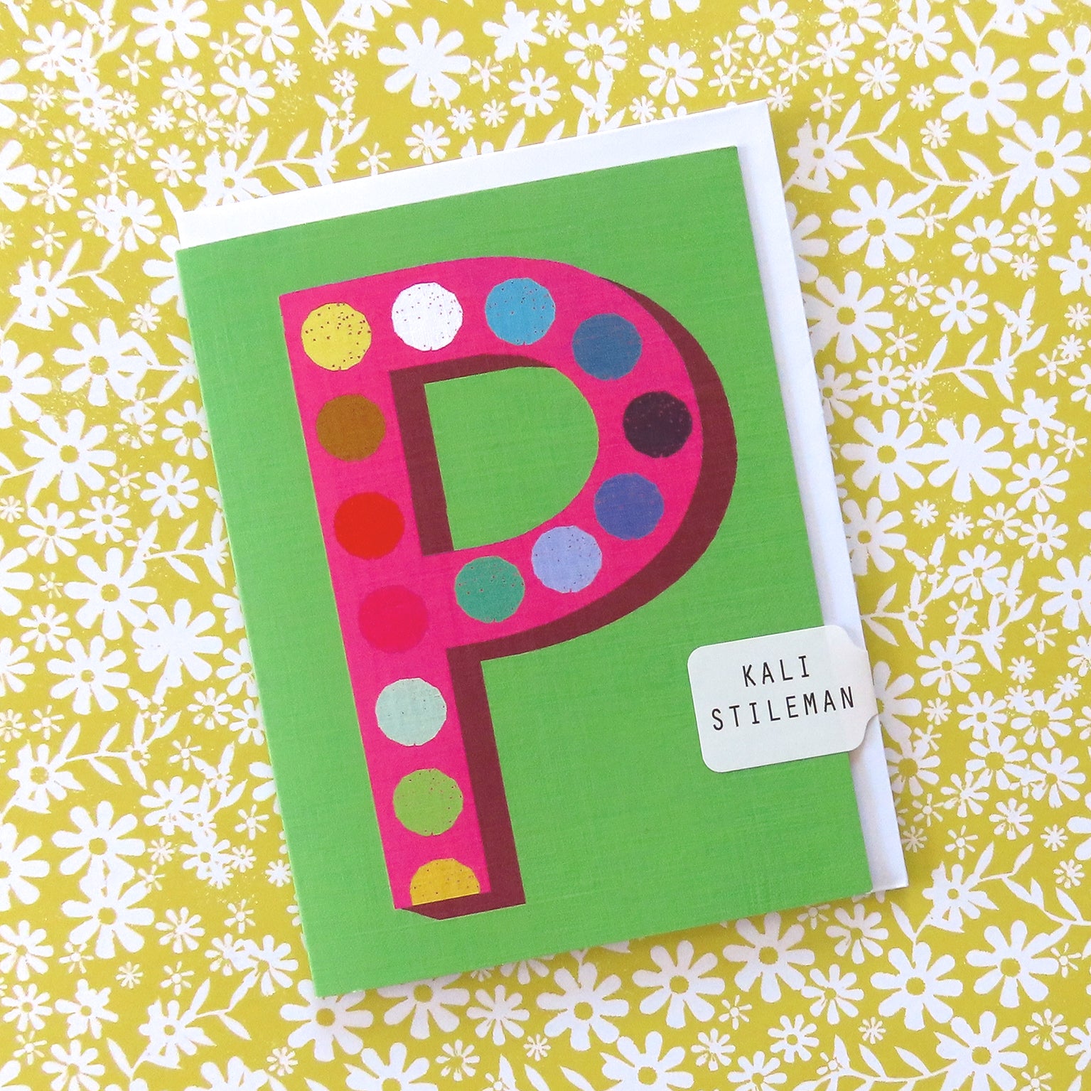 XA16 mini P alphabet card