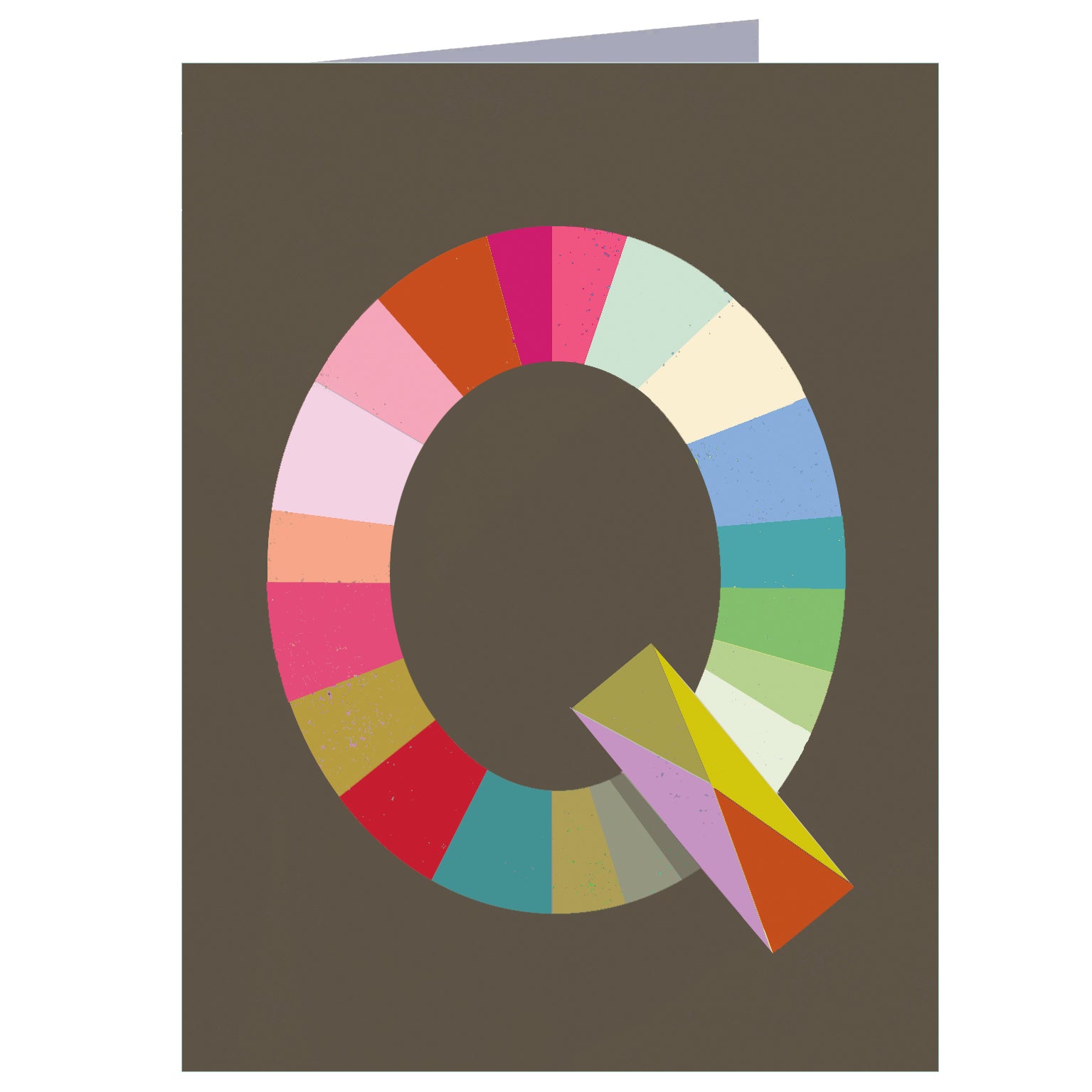 XA17 mini Q alphabet card