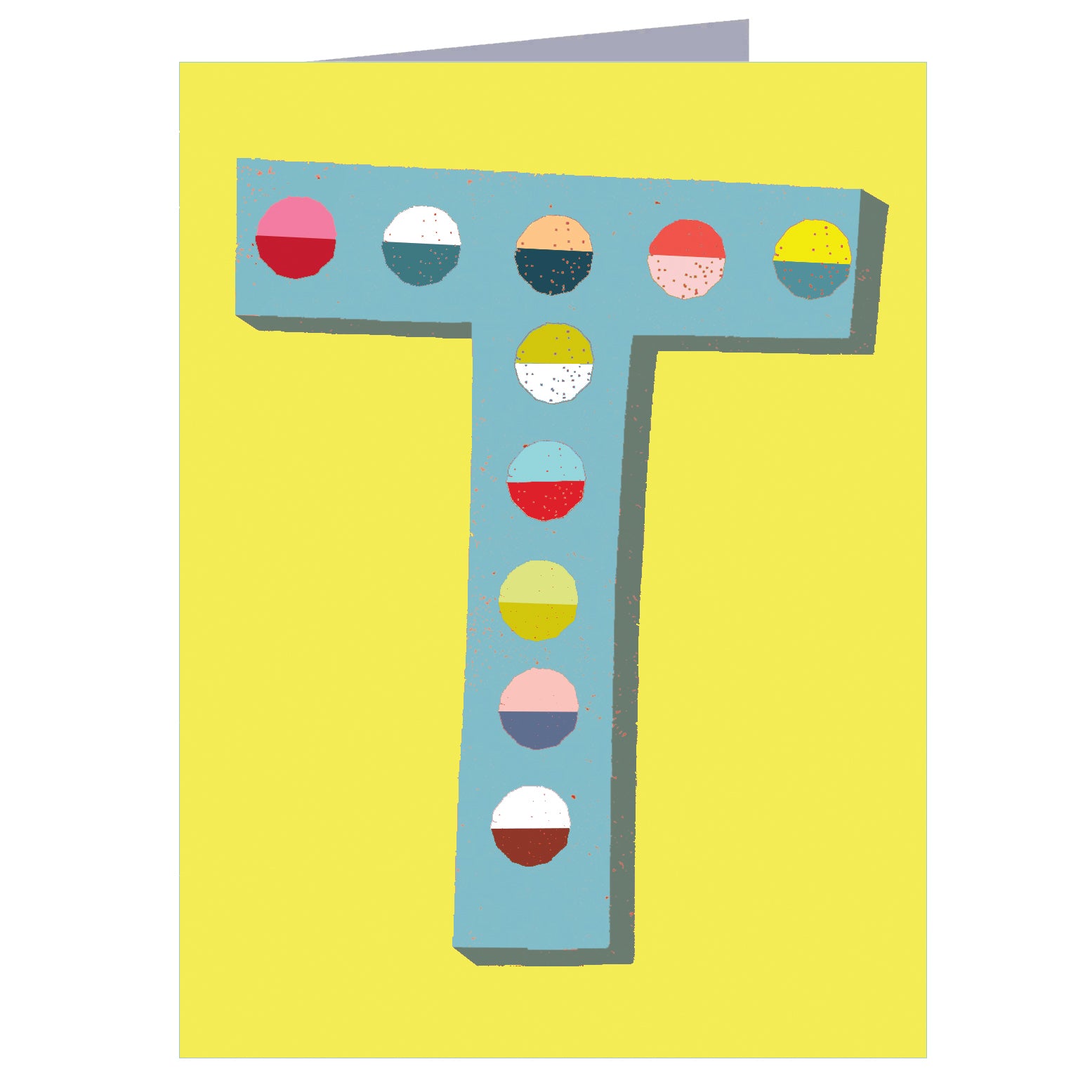 XA20 mini T alphabet card