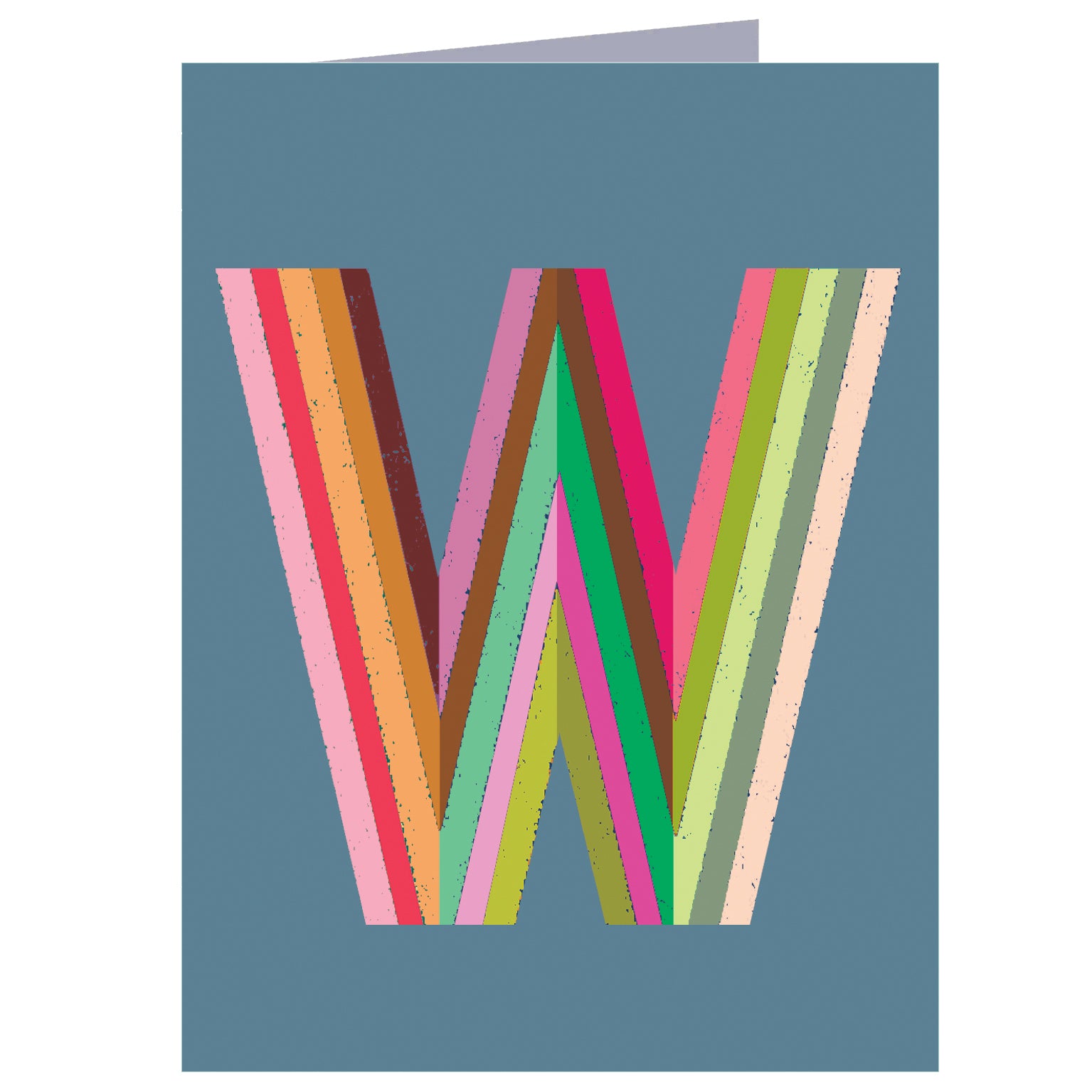 XA23 mini W alphabet card