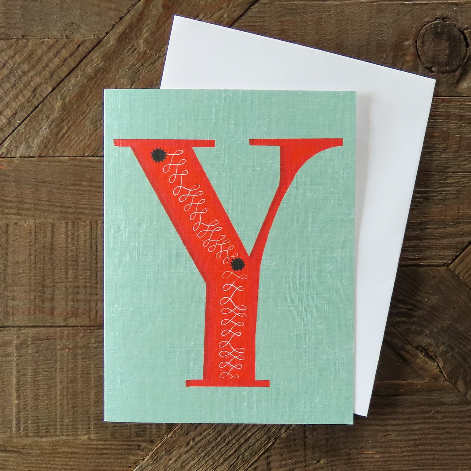 XA25 mini Y alphabet card