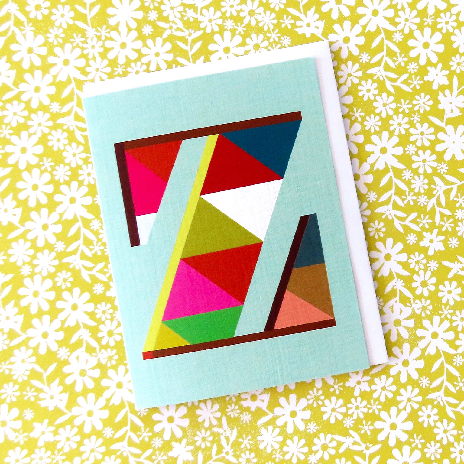 XA26 mini Z alphabet card