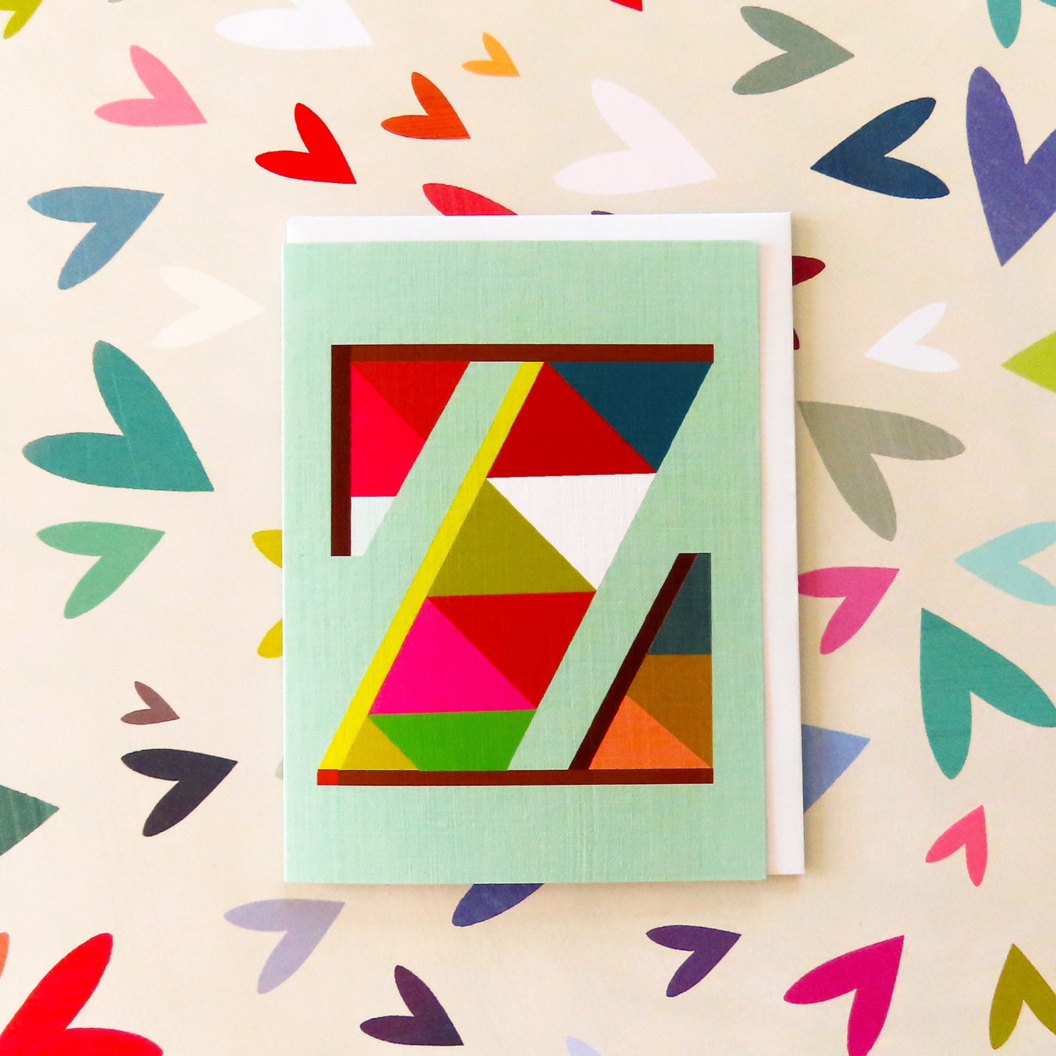 XA26 mini Z alphabet card