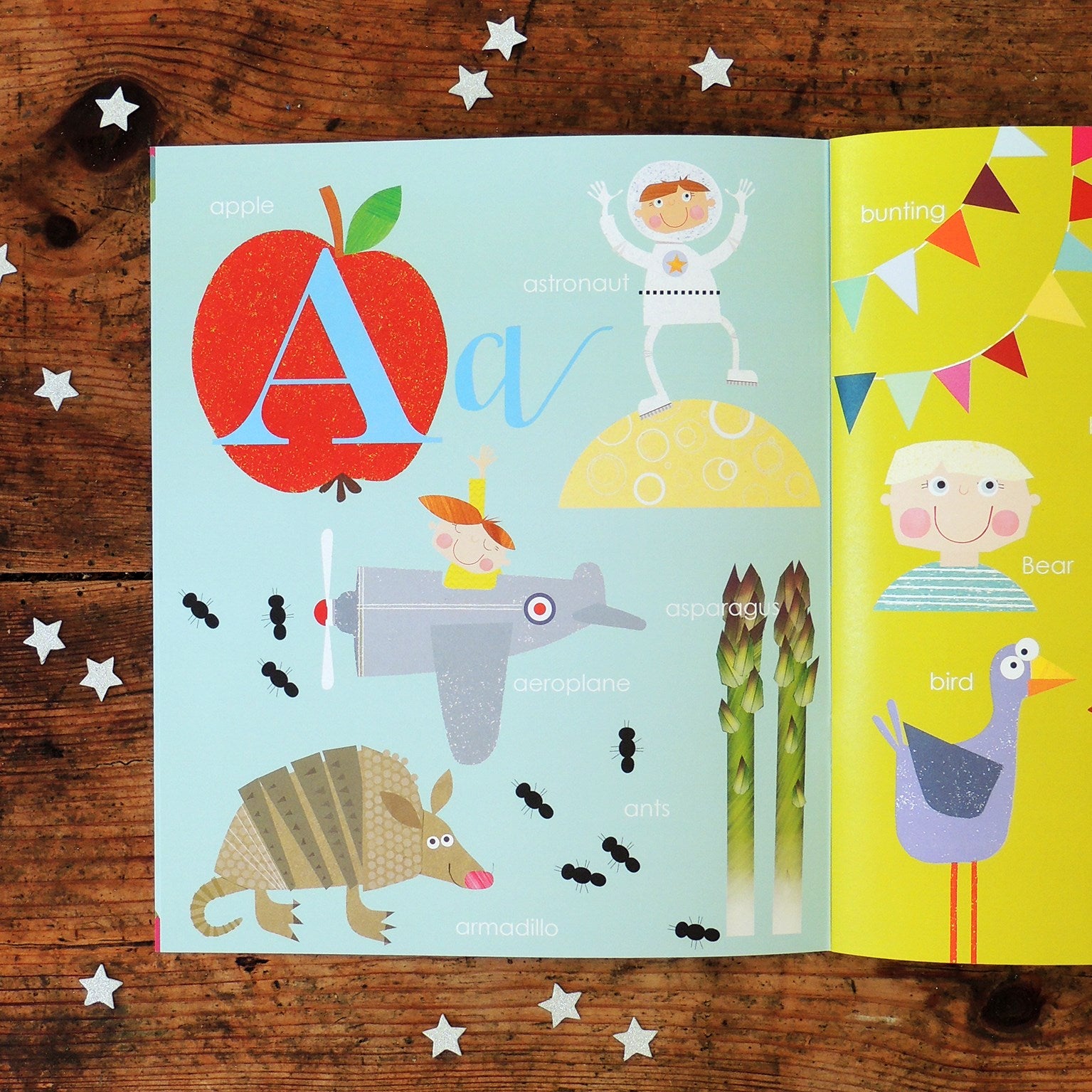 BK01 personalised Christmas alphabet book