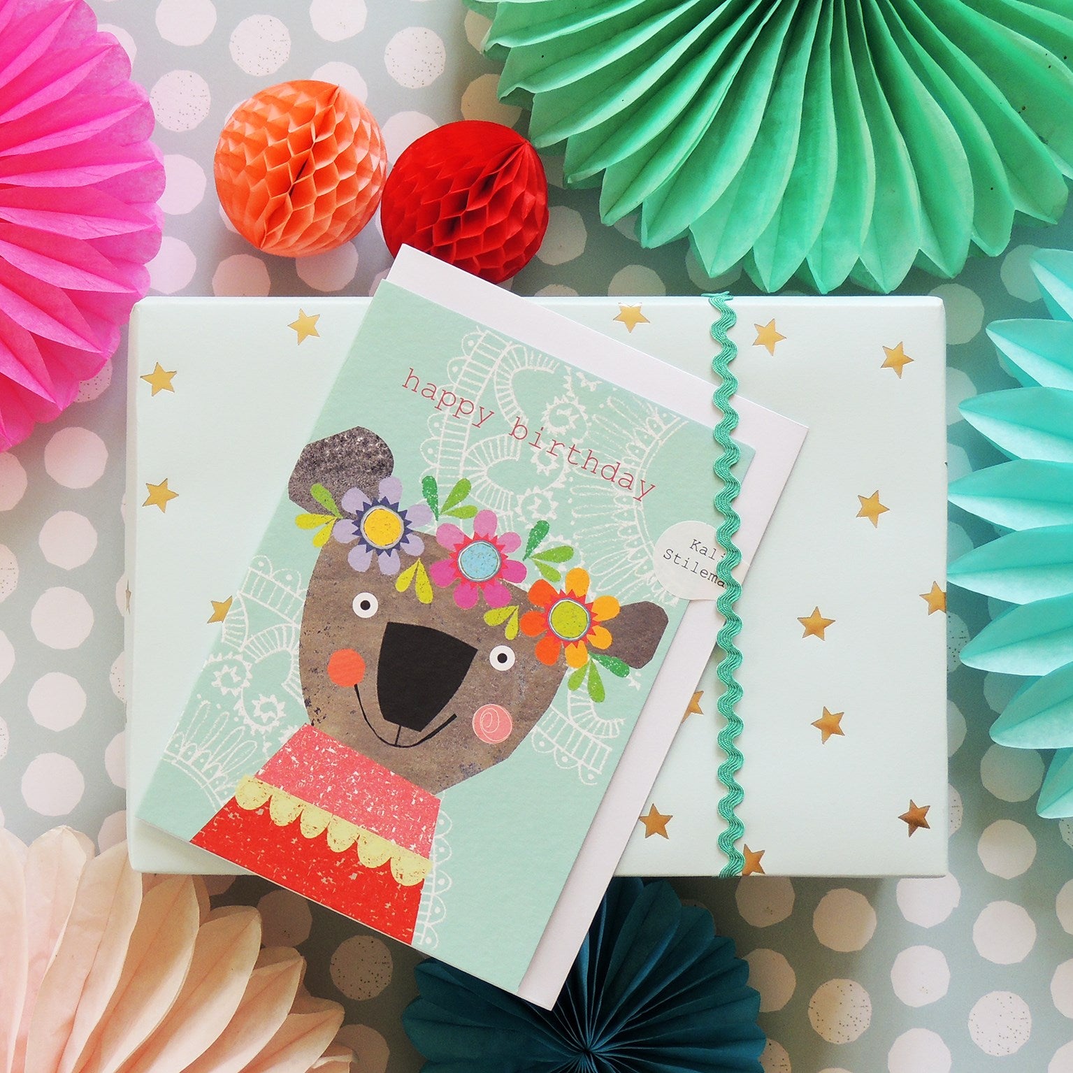 AS09 koala happy birthday card