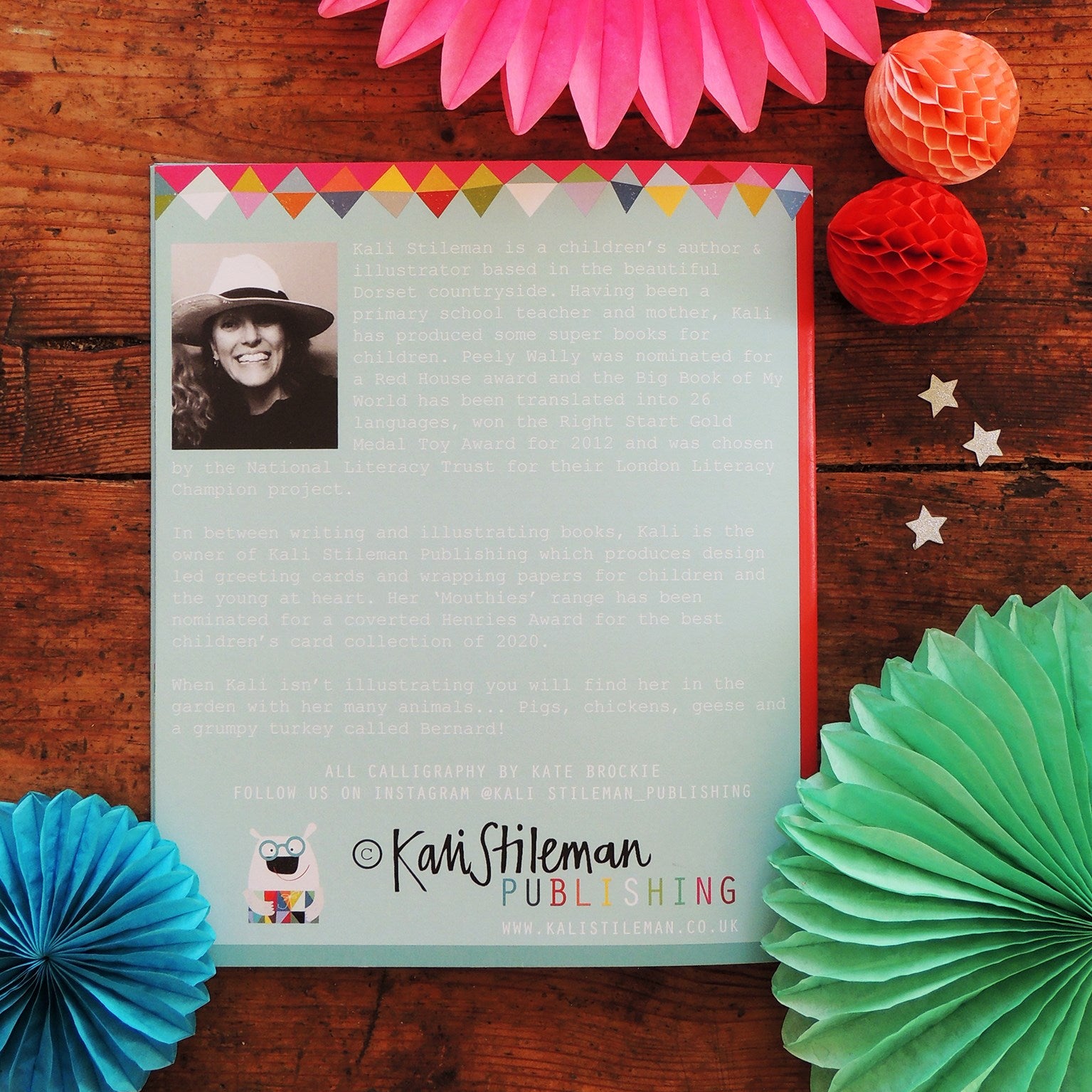 BK01 personalised Christmas alphabet book