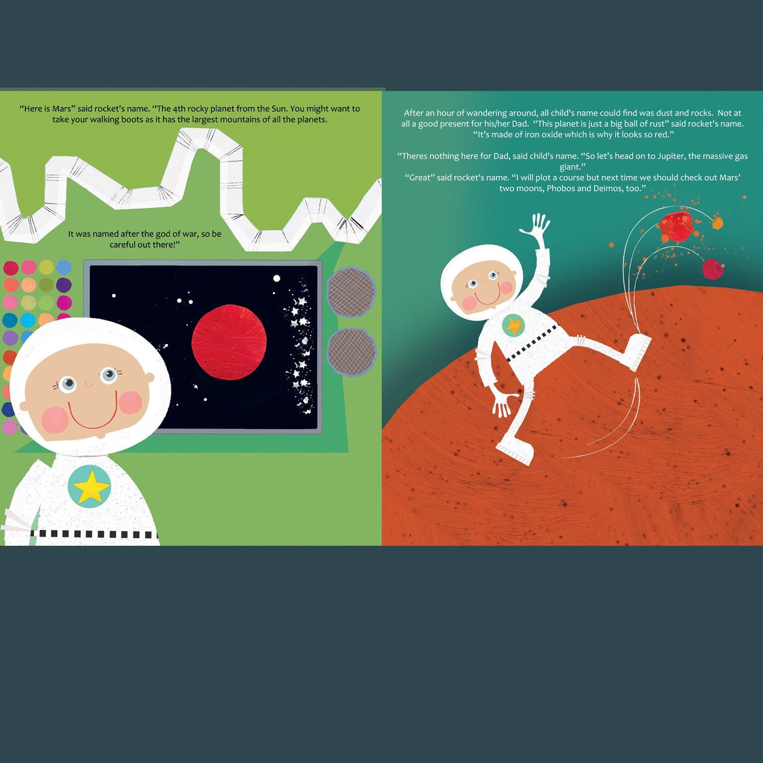 BK03 personalised birthday space book