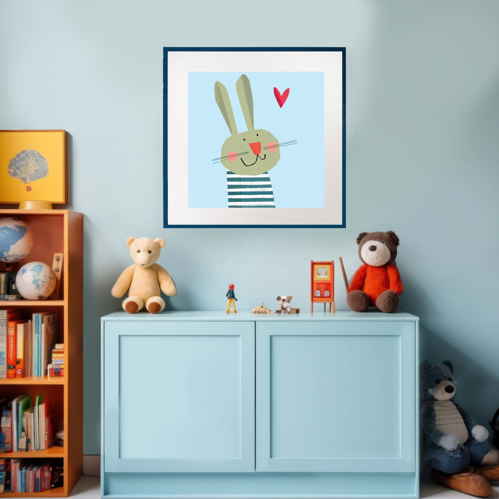 PT52 Rabbit Art Print