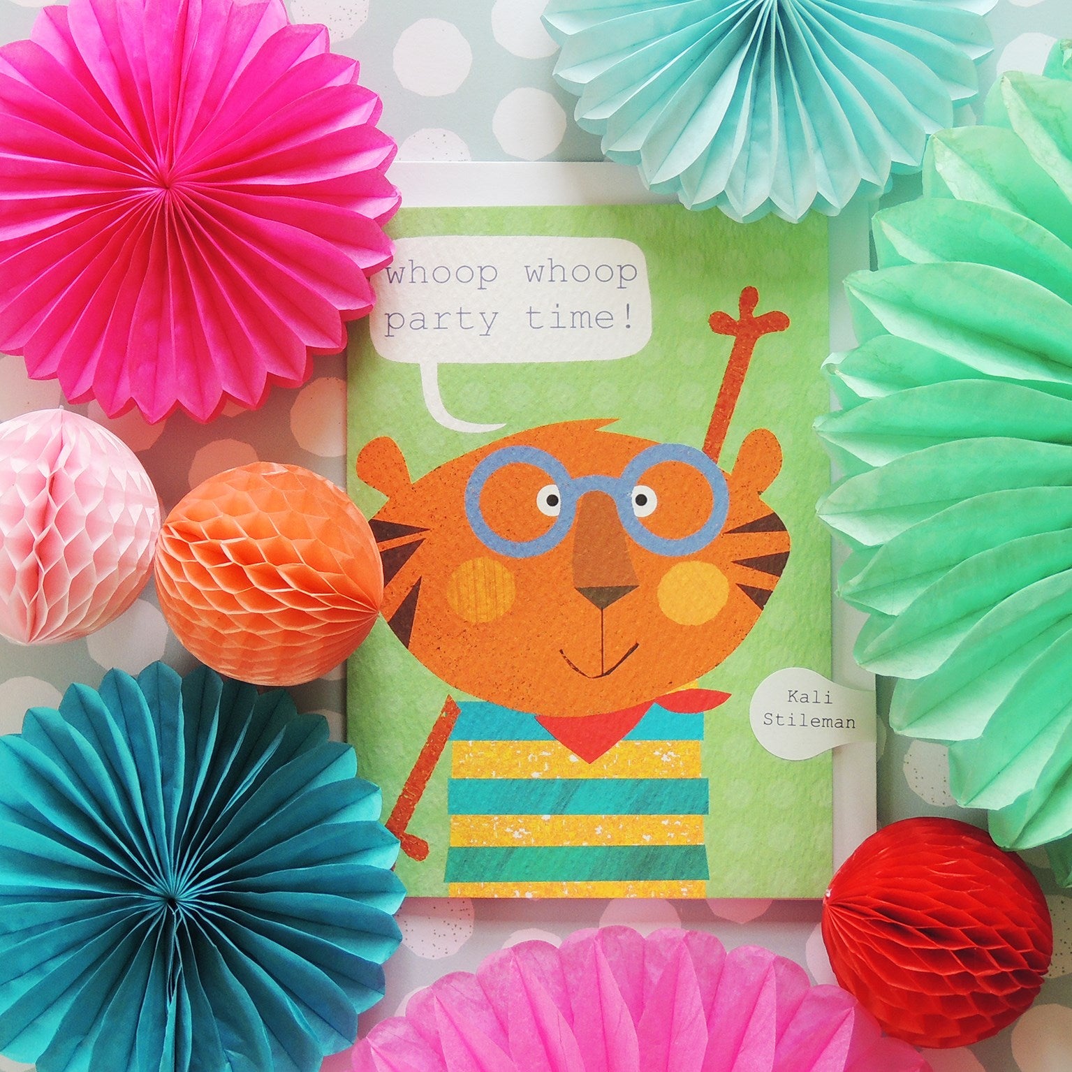 OS17 tiger happy birthday card