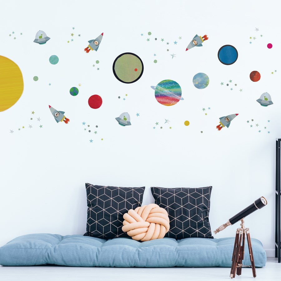 WS05 Space Adventure Wall Sticker Pack