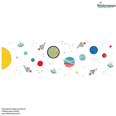 WS05 Space Adventure Wall Sticker Pack