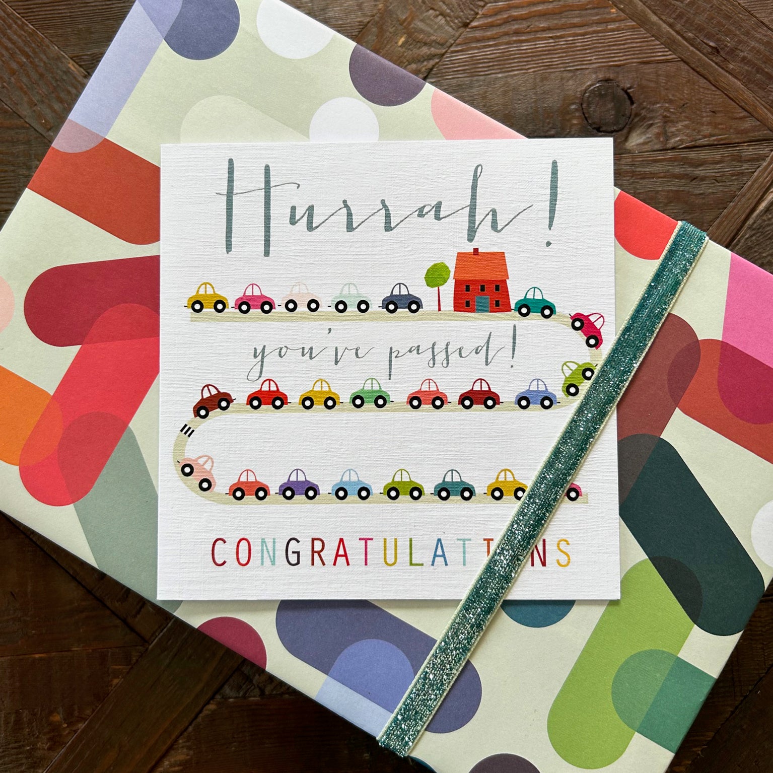 WO05 you've passed congratulations card