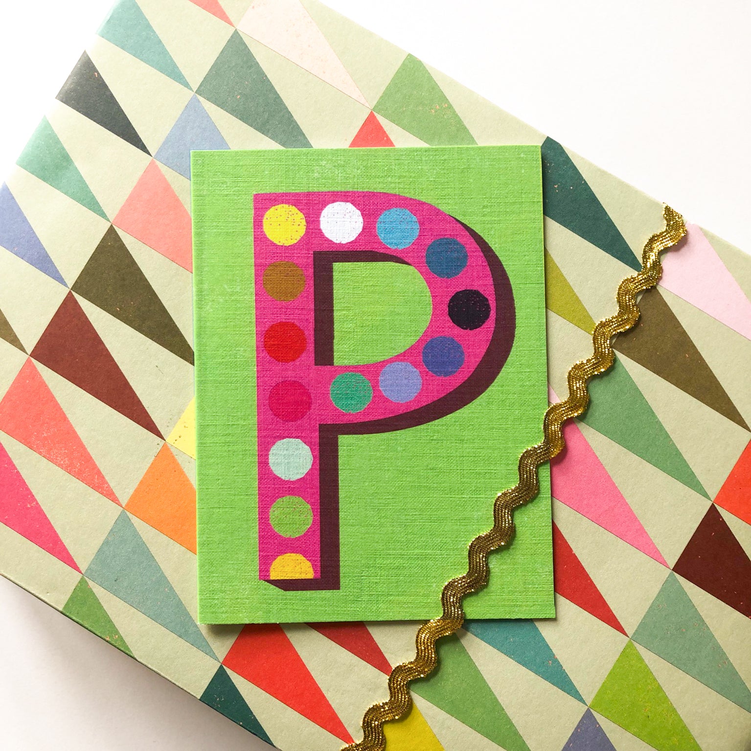 XA16 mini P alphabet card