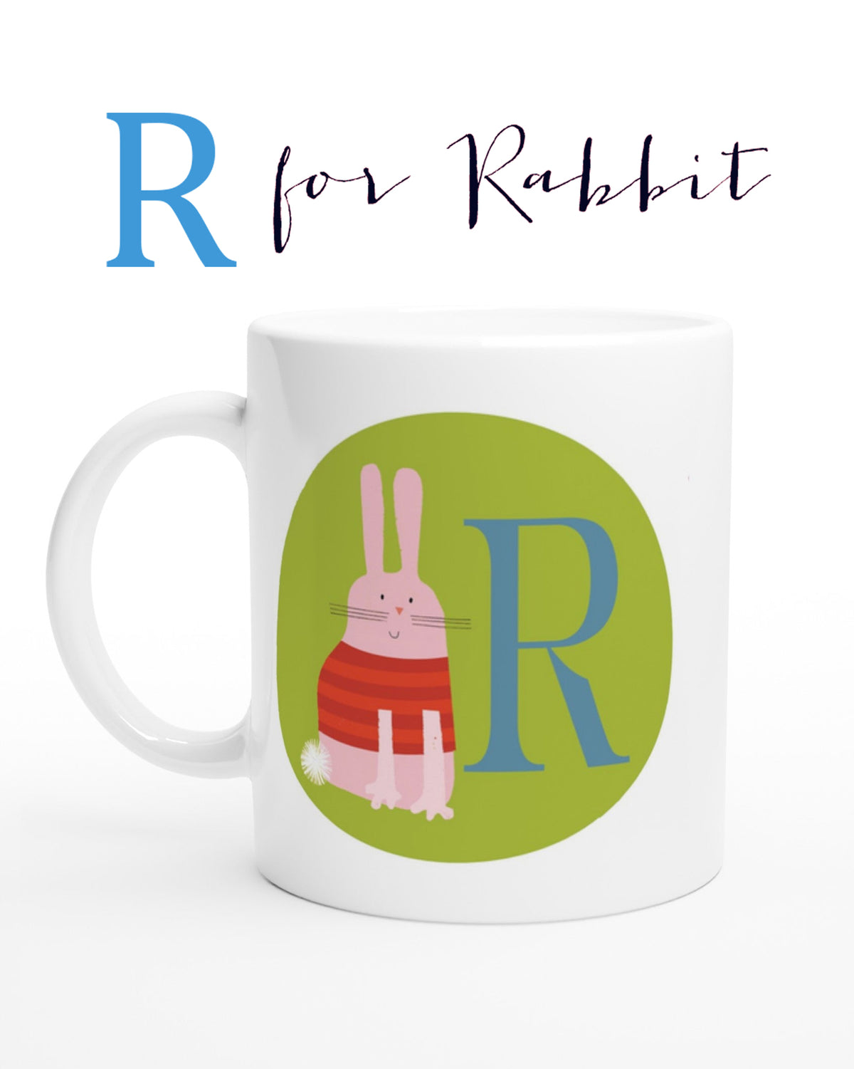 MG18 R for Rabbit ceramic mug