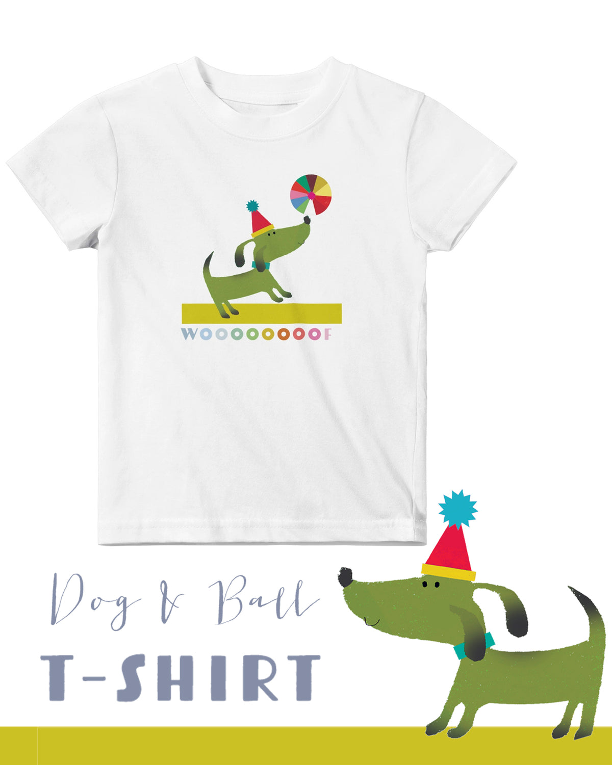 TS20 Dog and Ball Crewneck T-shirt