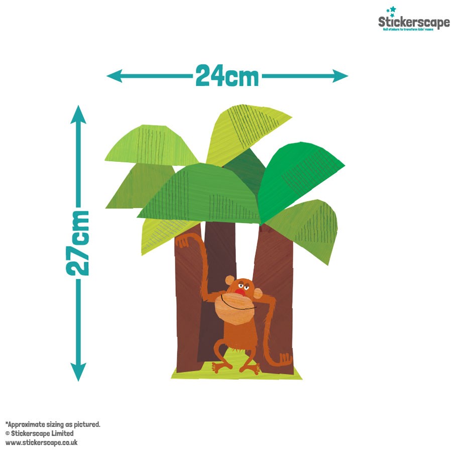 WS04 Jungle Wall Sticker Pack