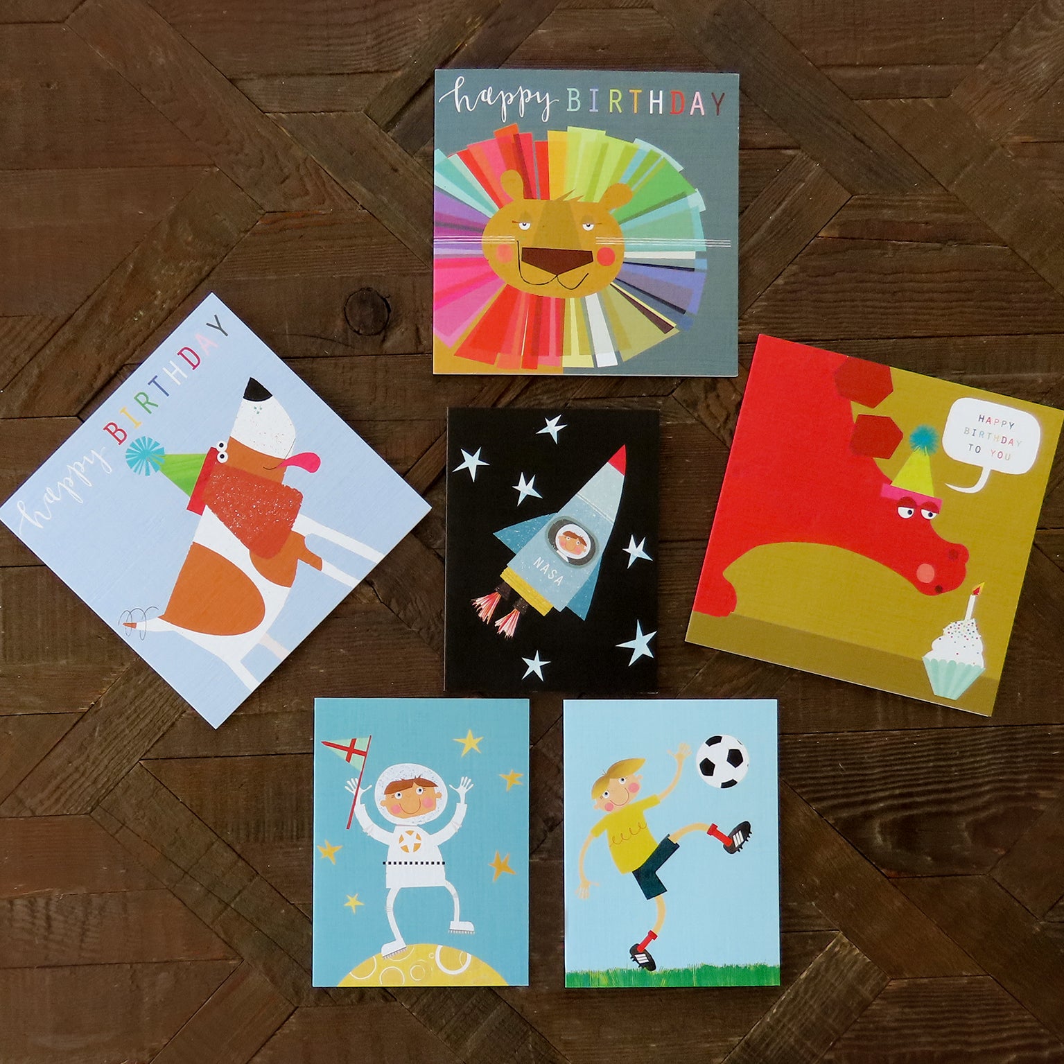 PK13 mixed boys' cards