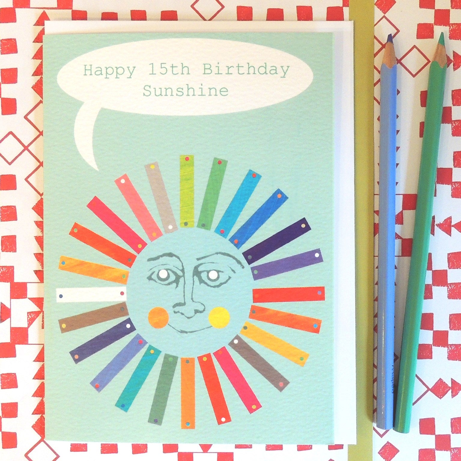 ABB05 personalised sunshine card