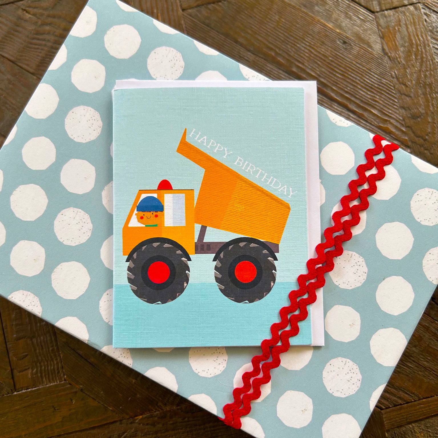 AL20 mini happy birthday truck card