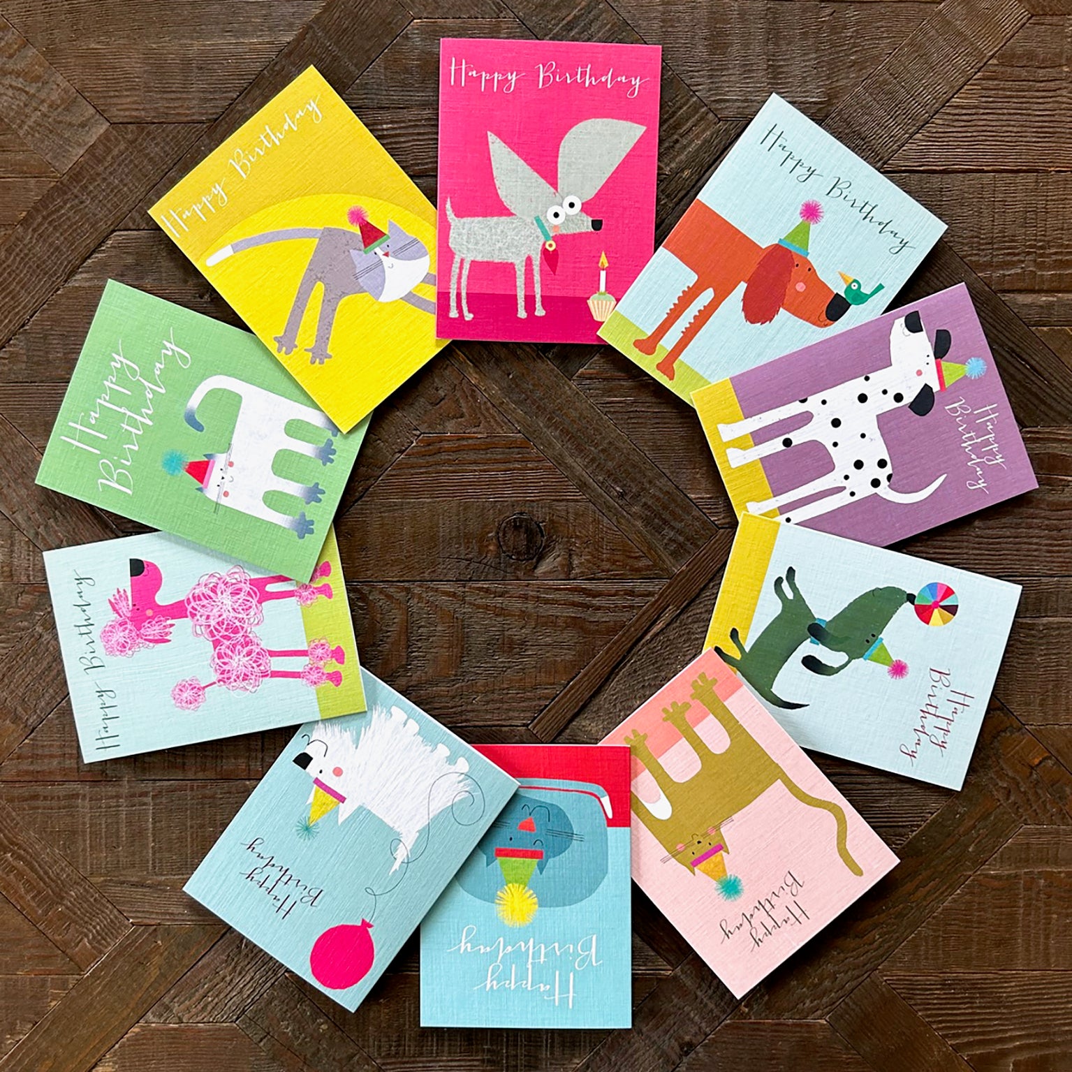 DG05 mini chihuahua birthday card