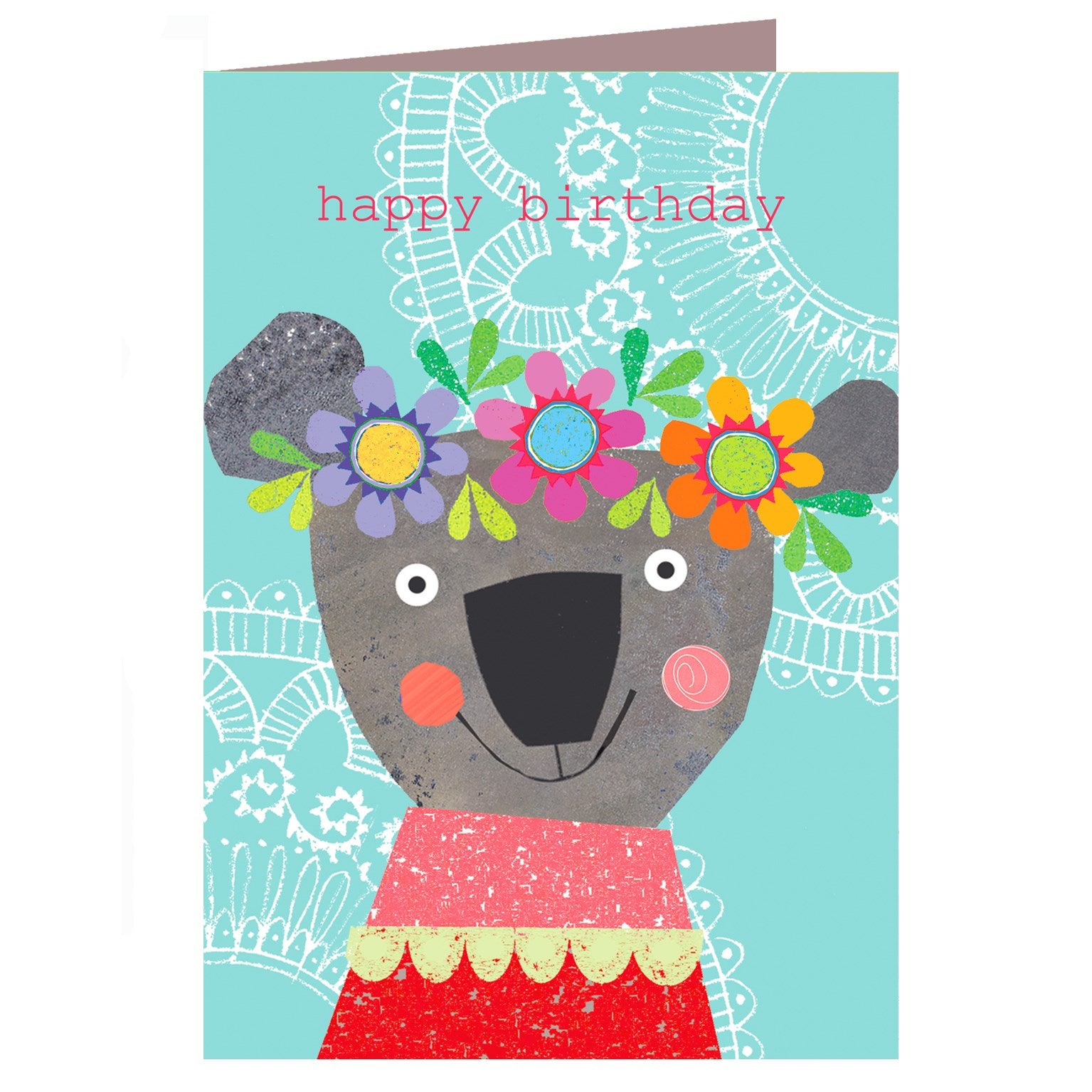 AS09 koala happy birthday card
