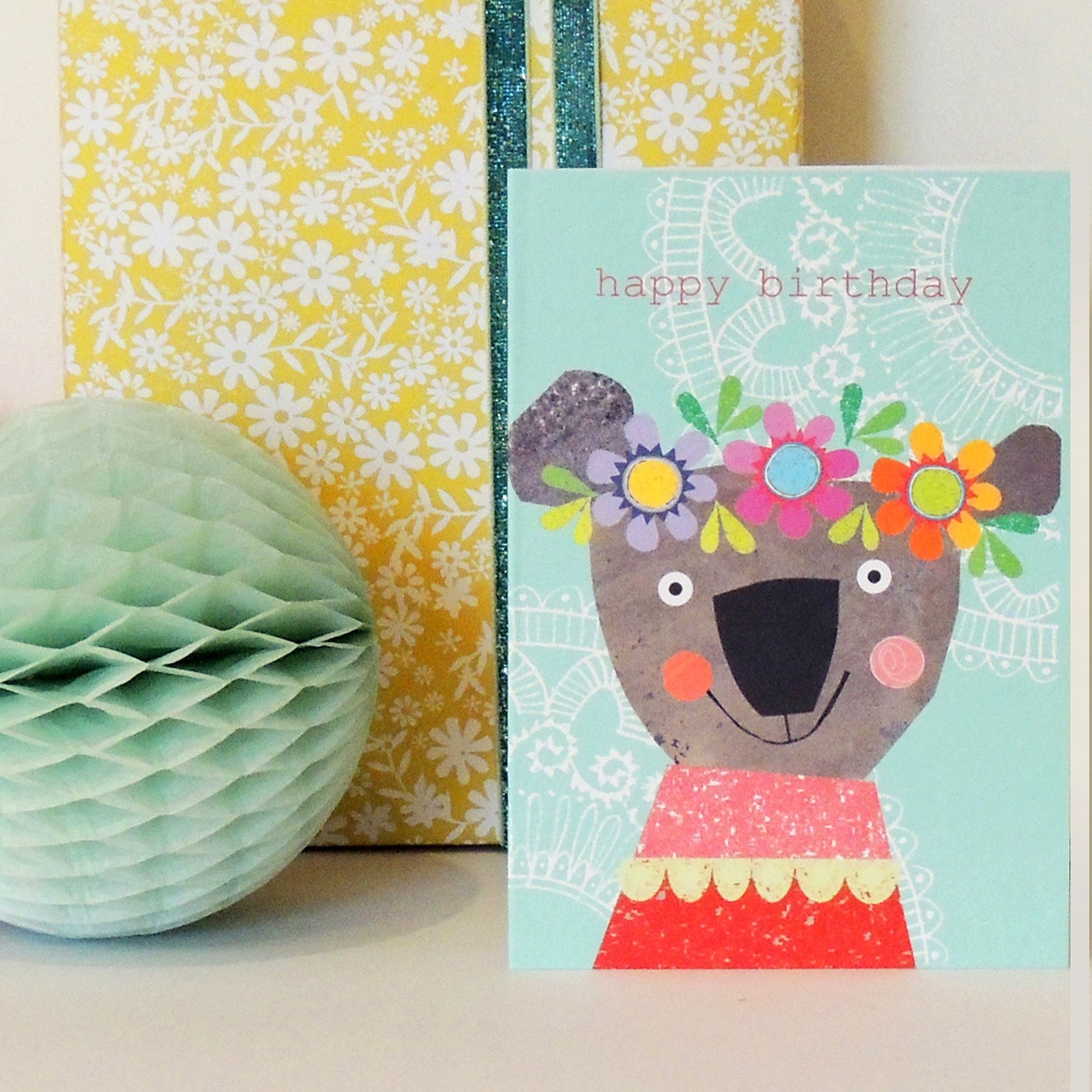 AS09 koala happy birthday card