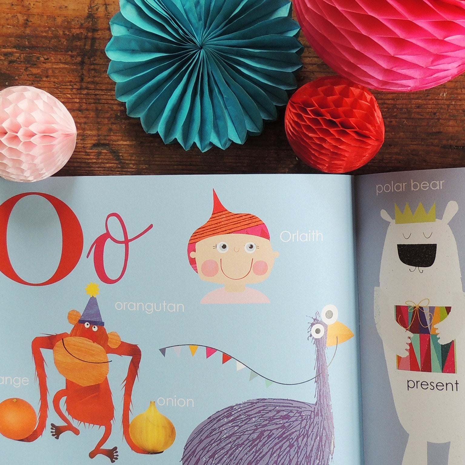 BK02 personalised alphabet book