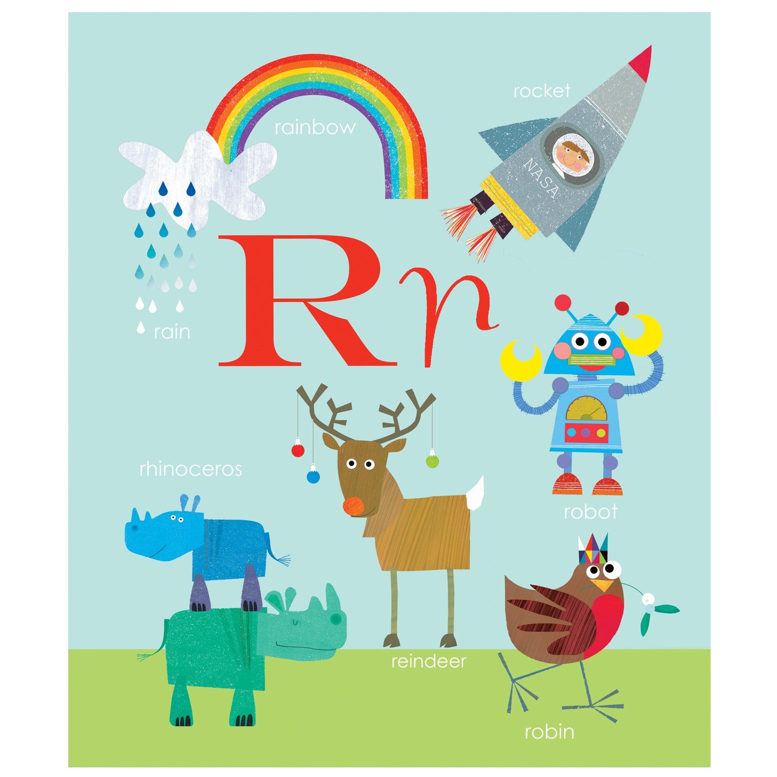BK02 personalised alphabet book