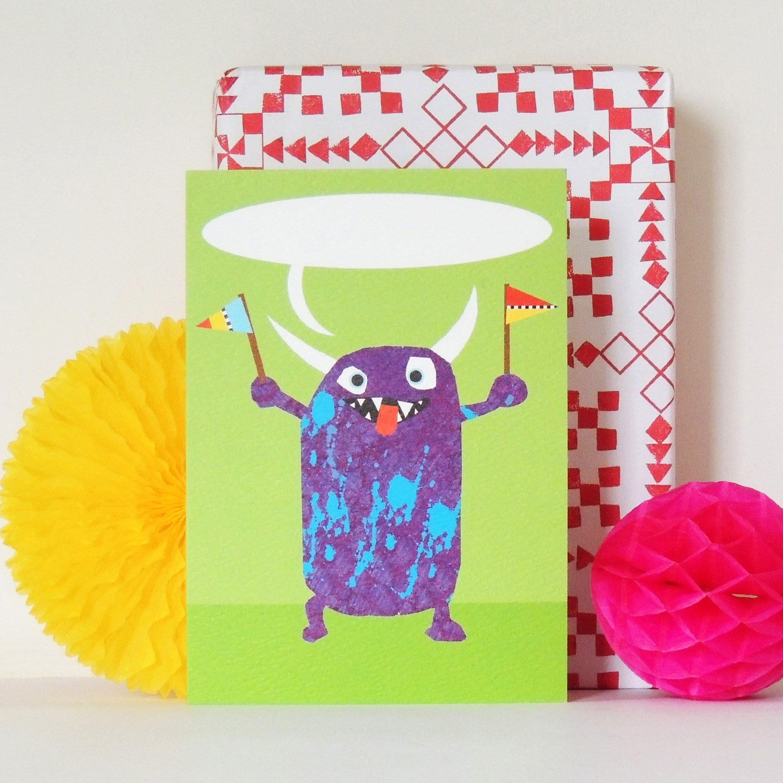 BB18 personalised monster card