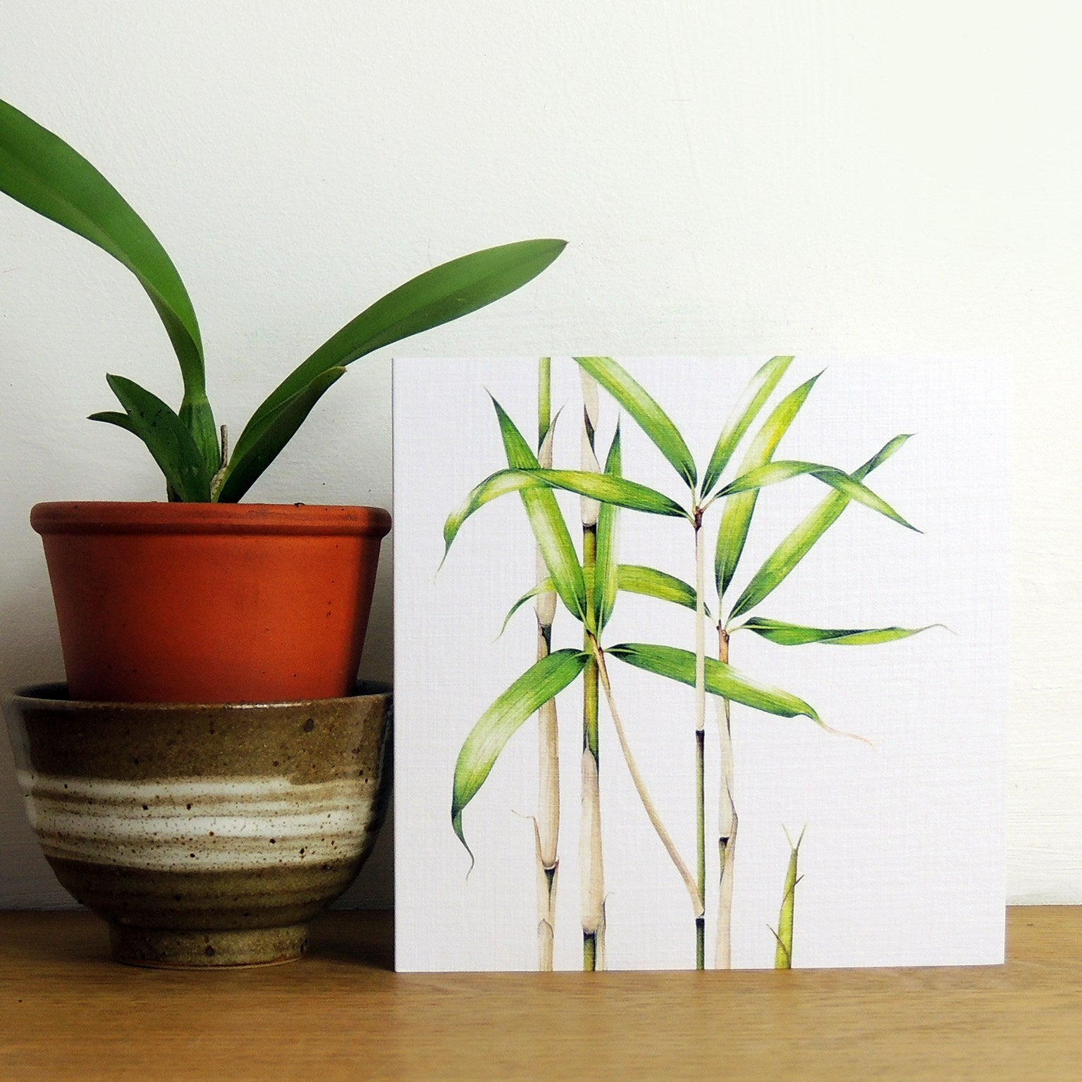 BT02 bamboo greetings card