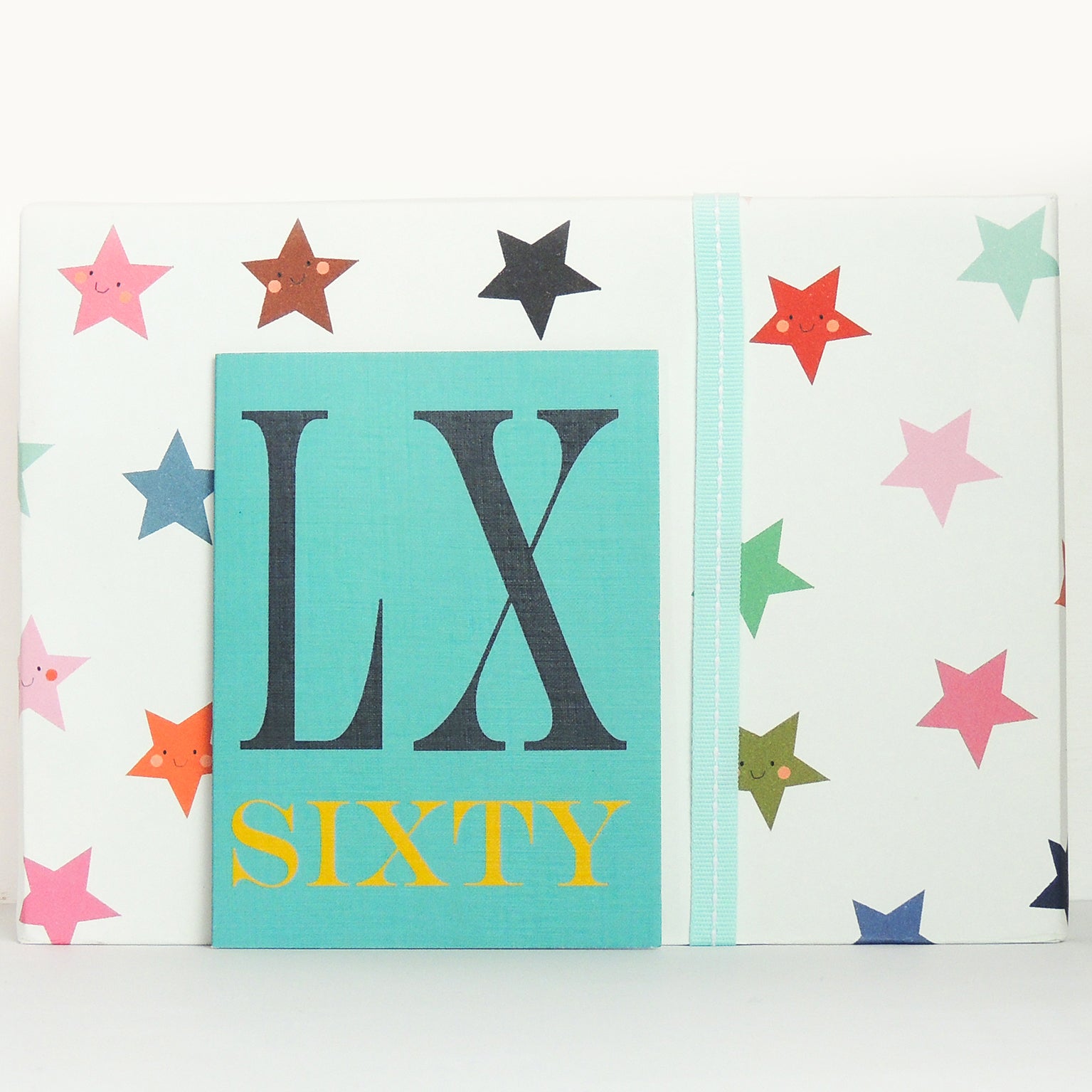 BTW47 mini roman numerals sixty  card