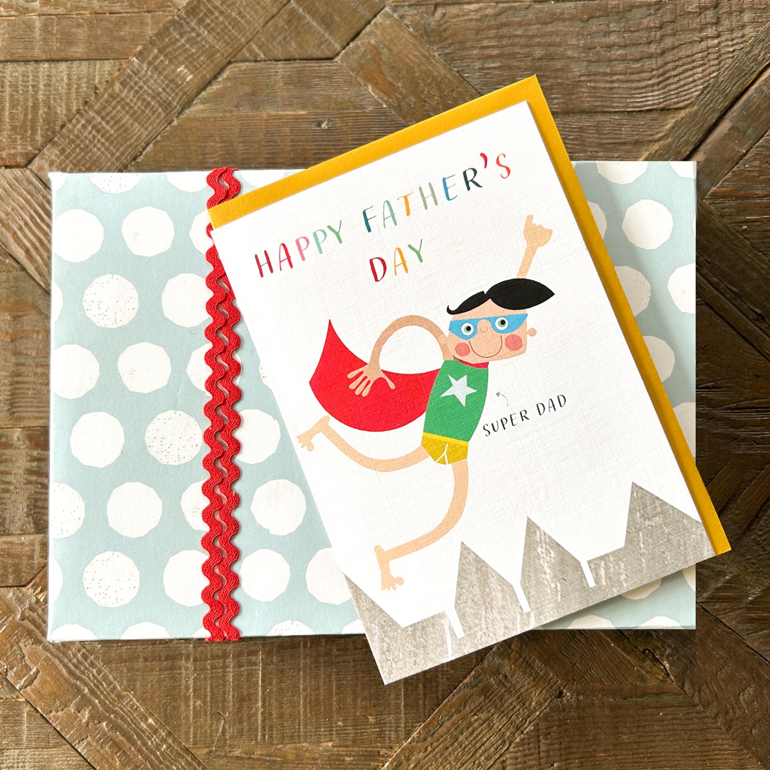 FD07 Father's Day Super Dad Card