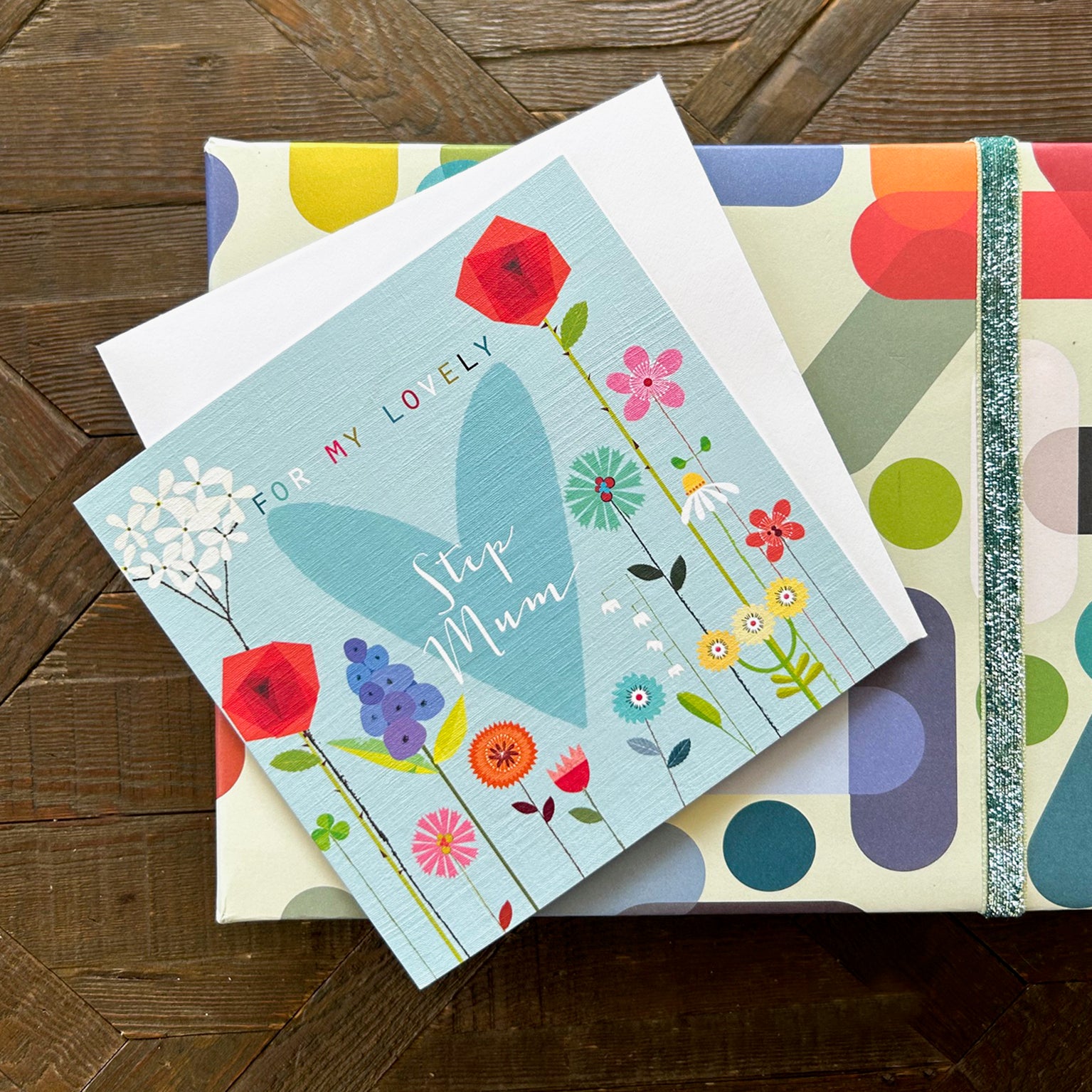 FLG10 for my step mum greetings card