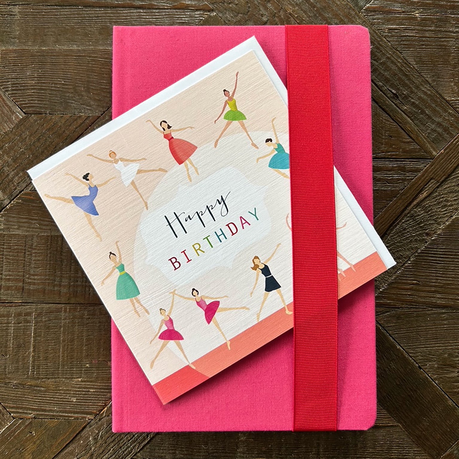 HBG01 ballet happy birthday card