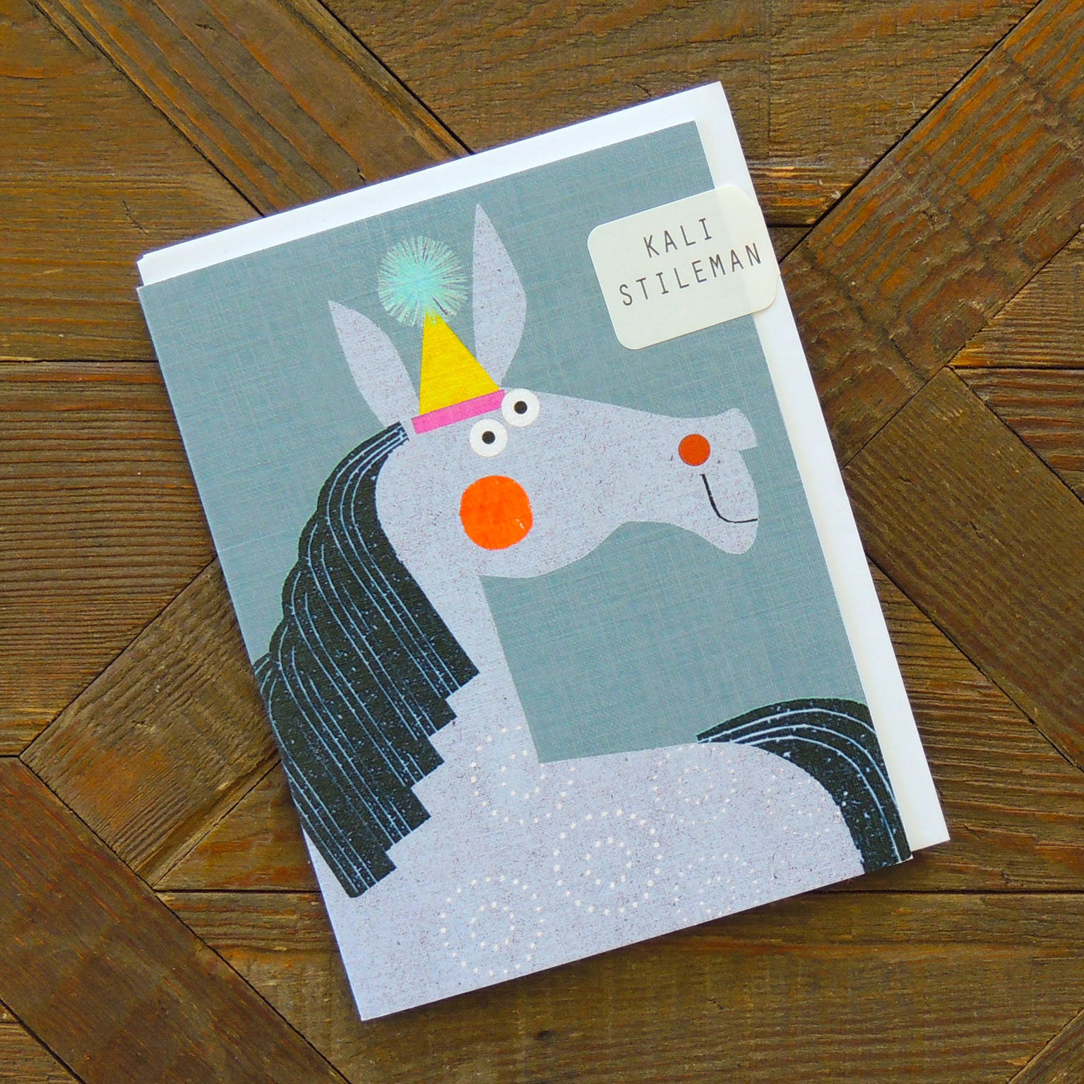 KAB15 mini horse greetings card