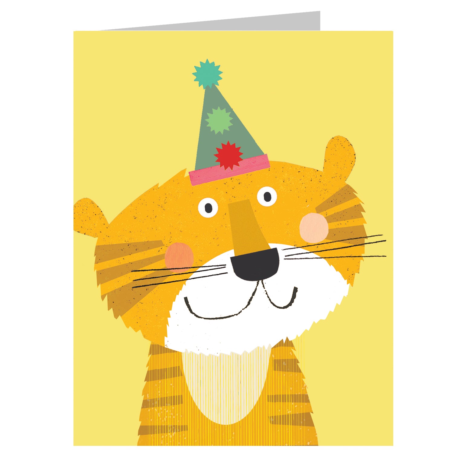 KAB22 mini tiger greetings card